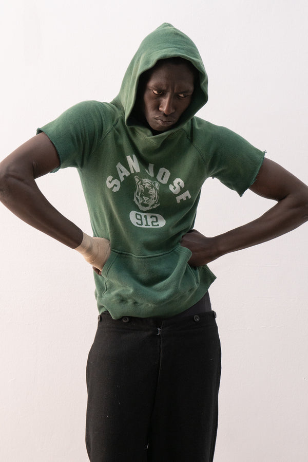 sunfaded short sleeve hoodie