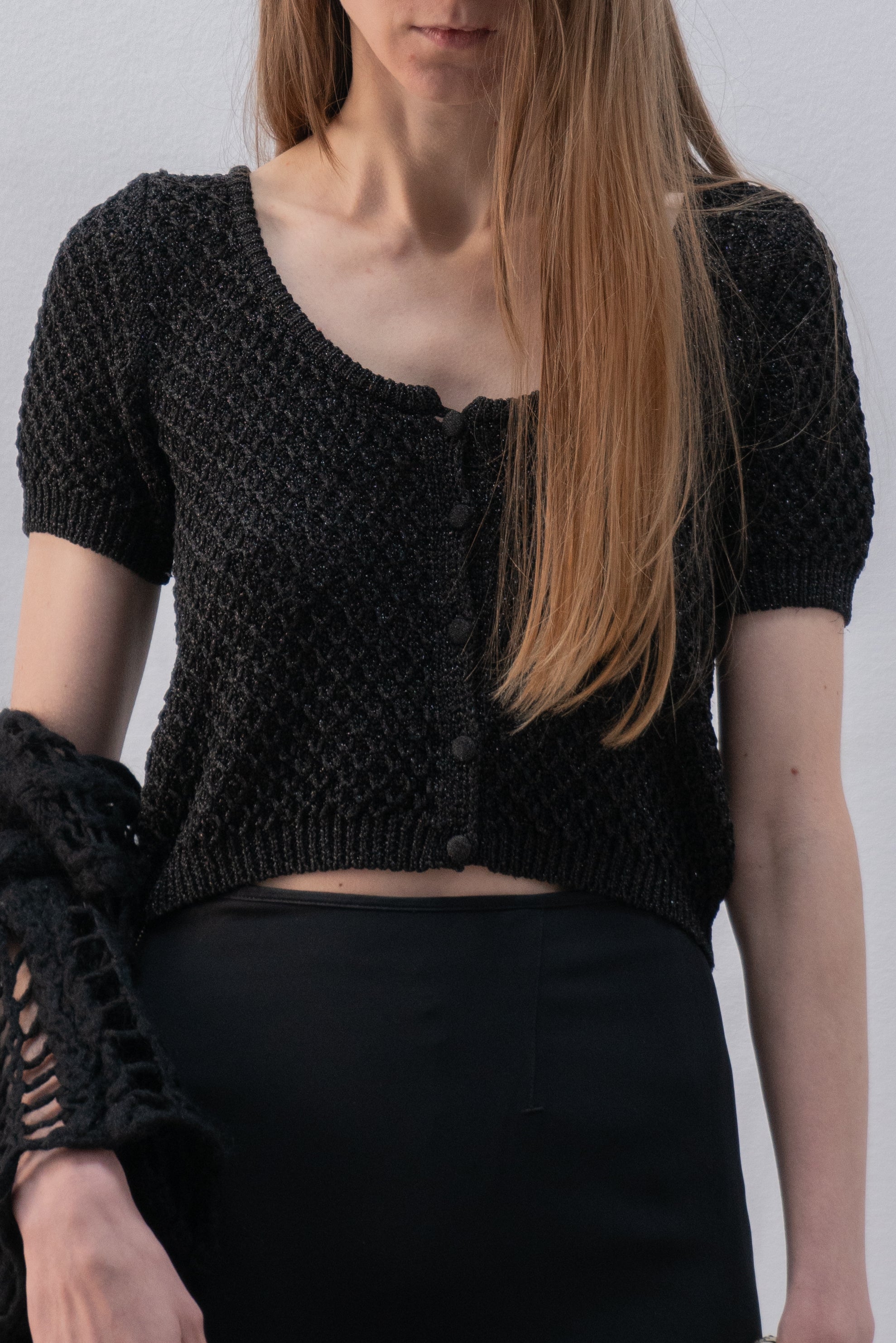 benetton knit jacket