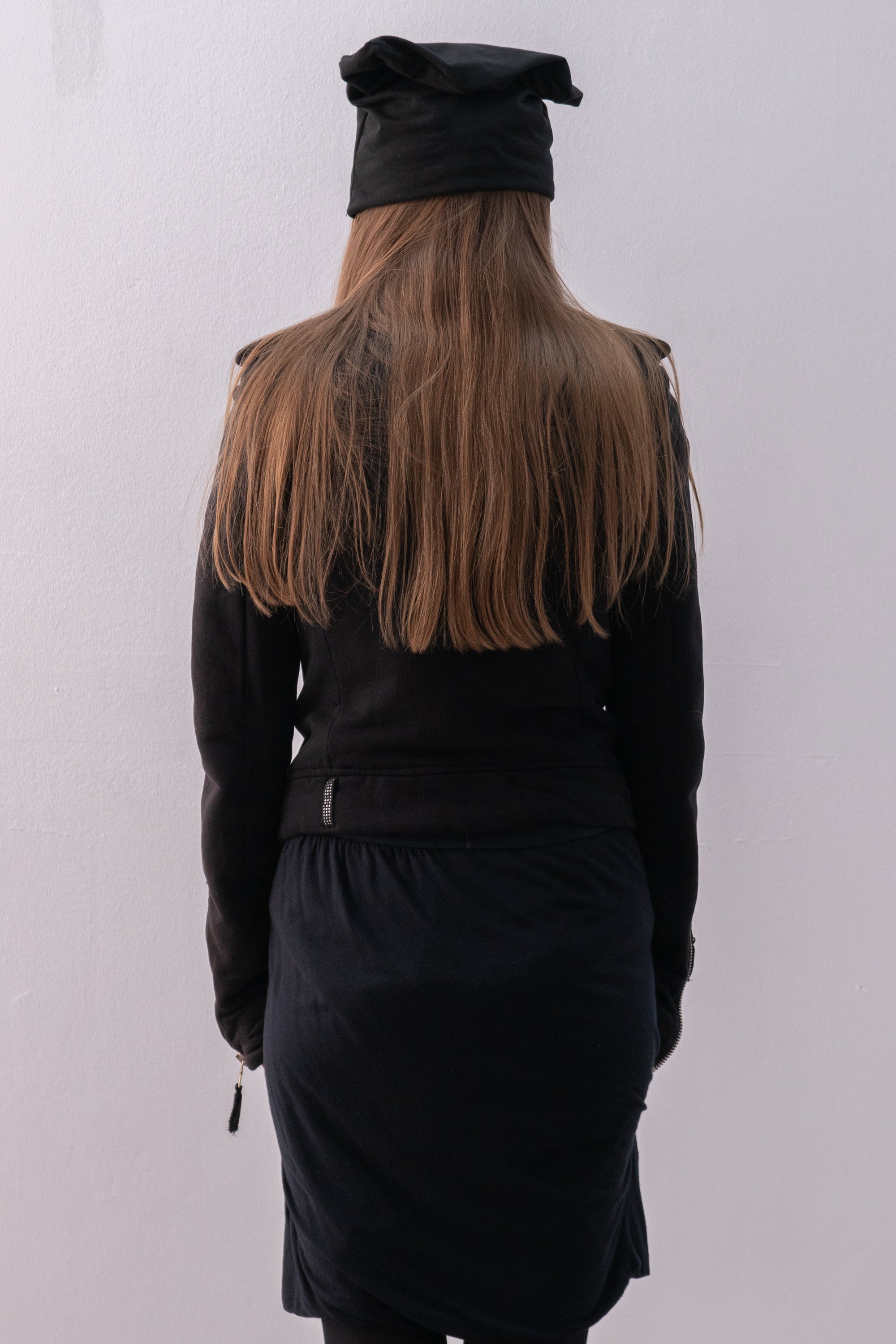 italian jersey biker jacket