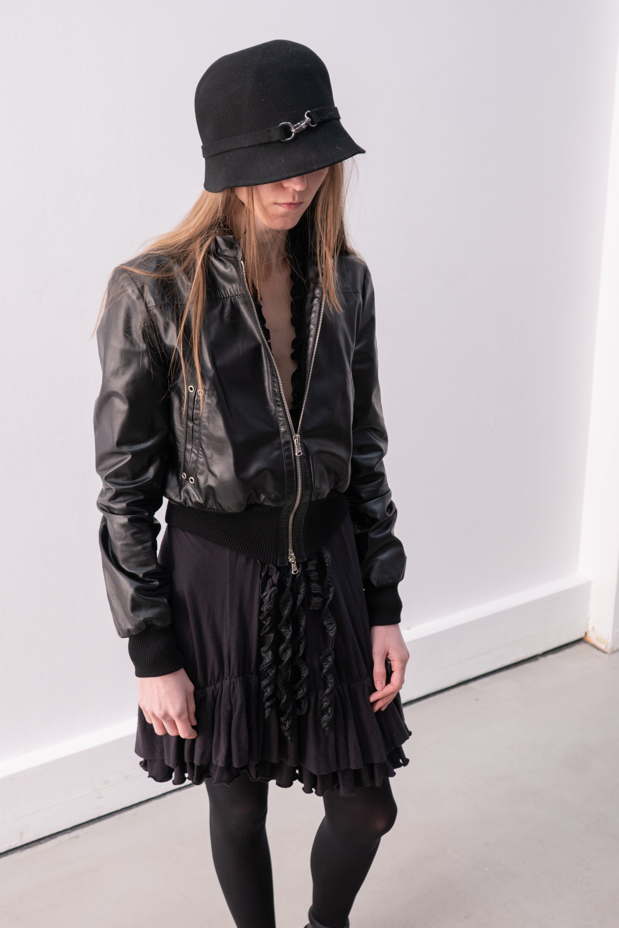 italian leather bomber jacket