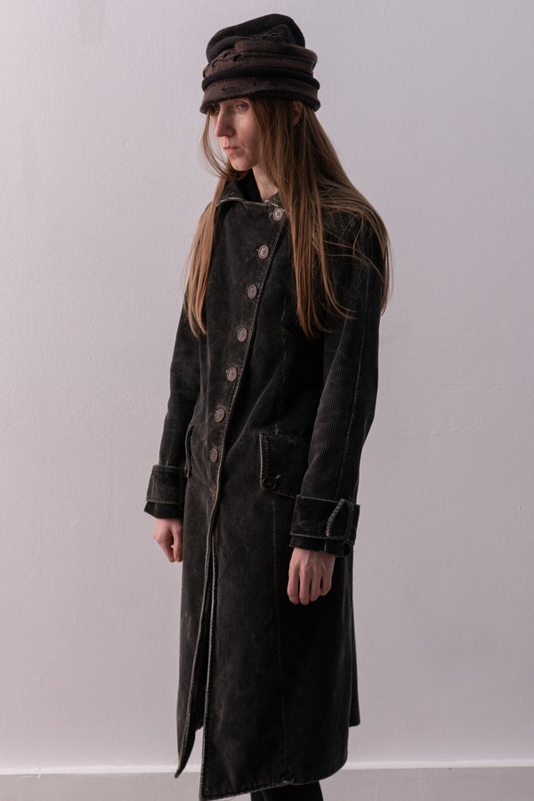 patrizia pepe corduroy coat