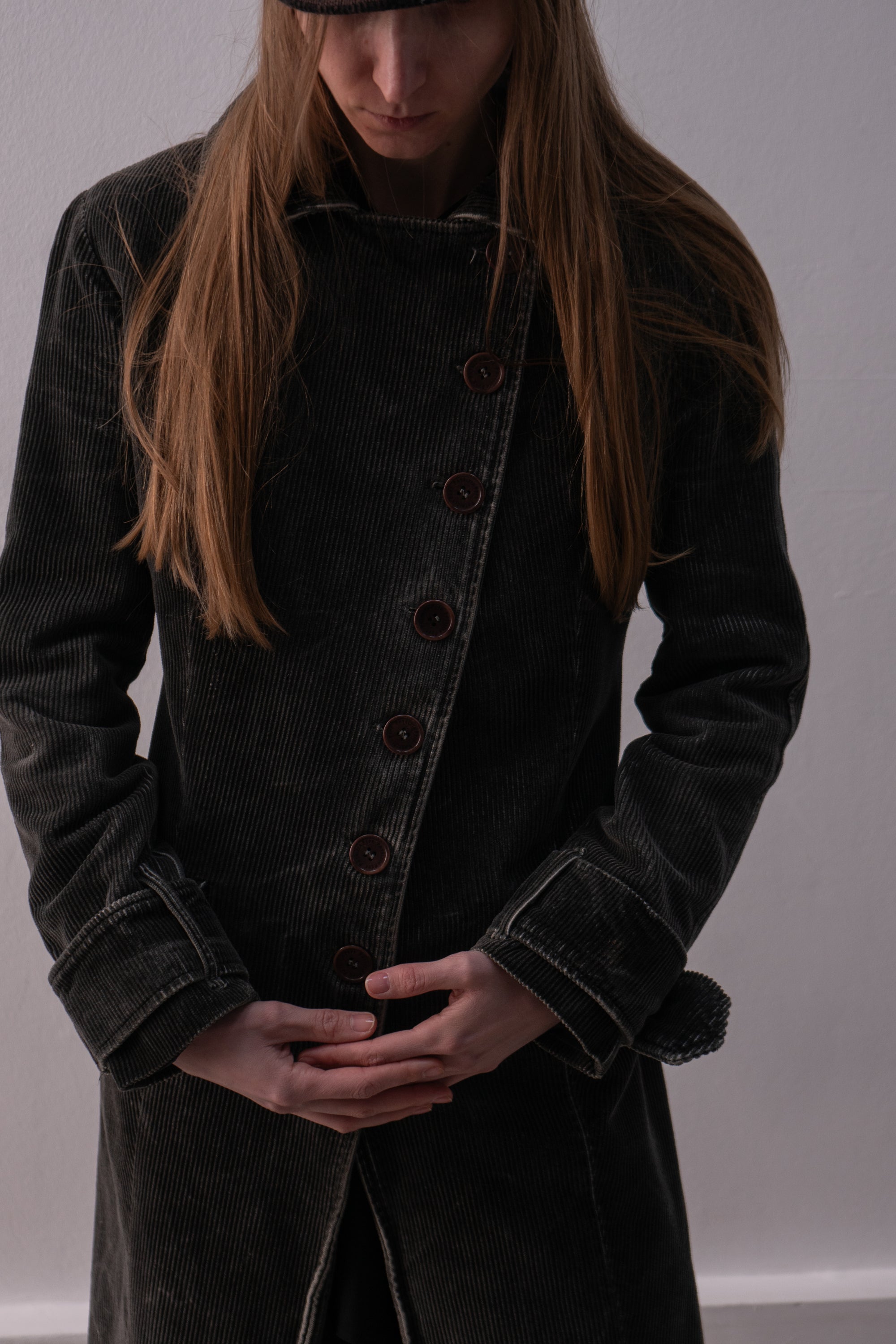 patrizia pepe corduroy coat