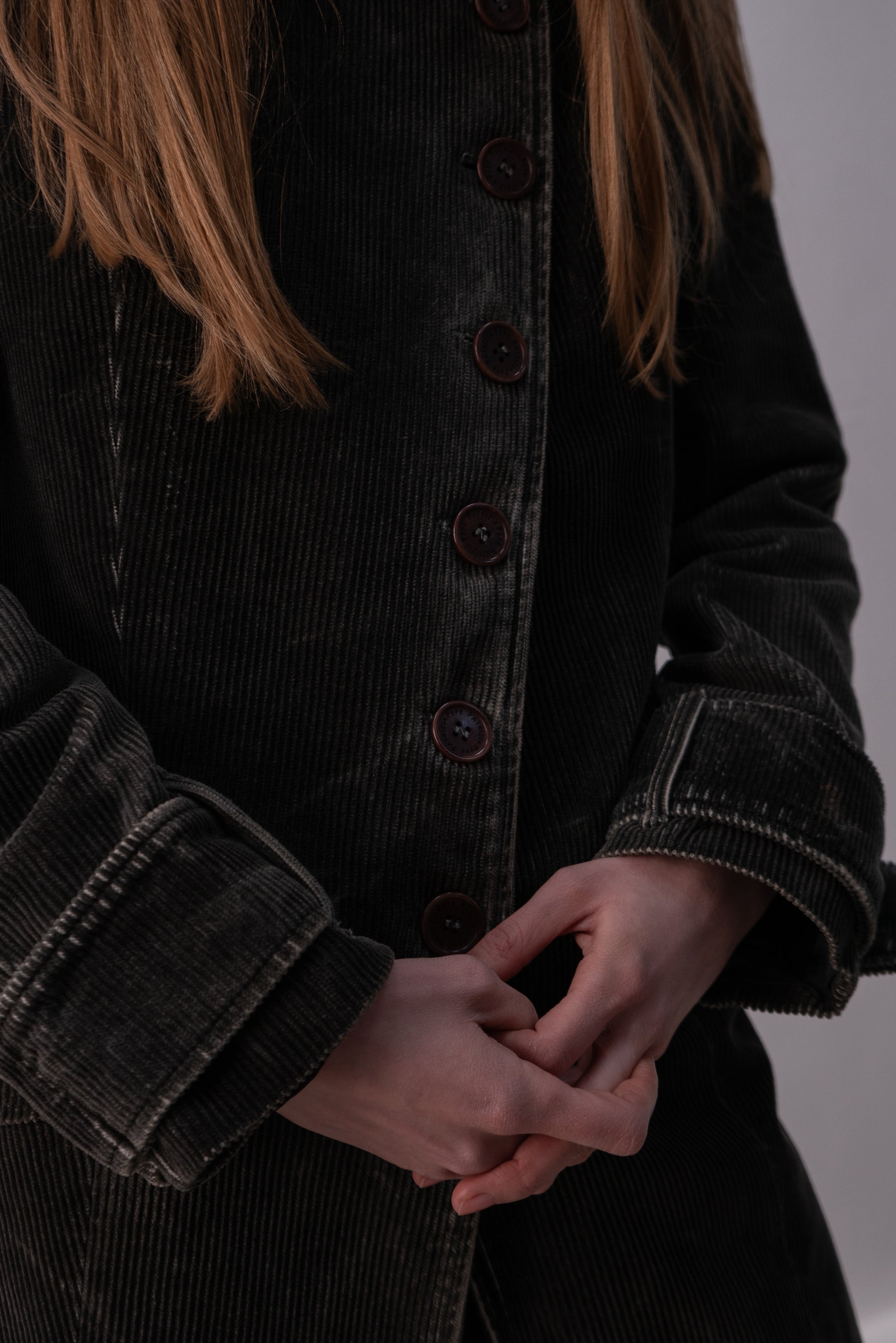 patrizia pepe corduroy coat