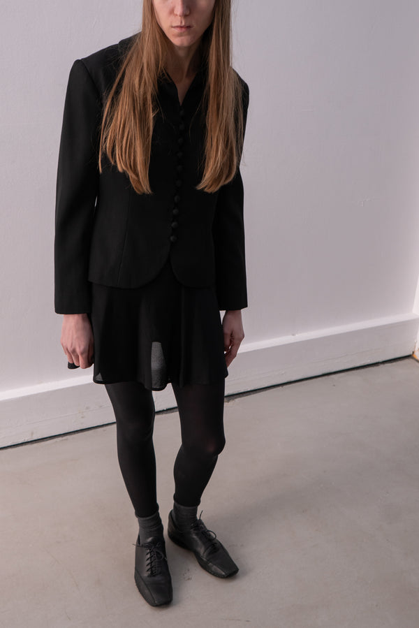 1930s blazer with ball buttons