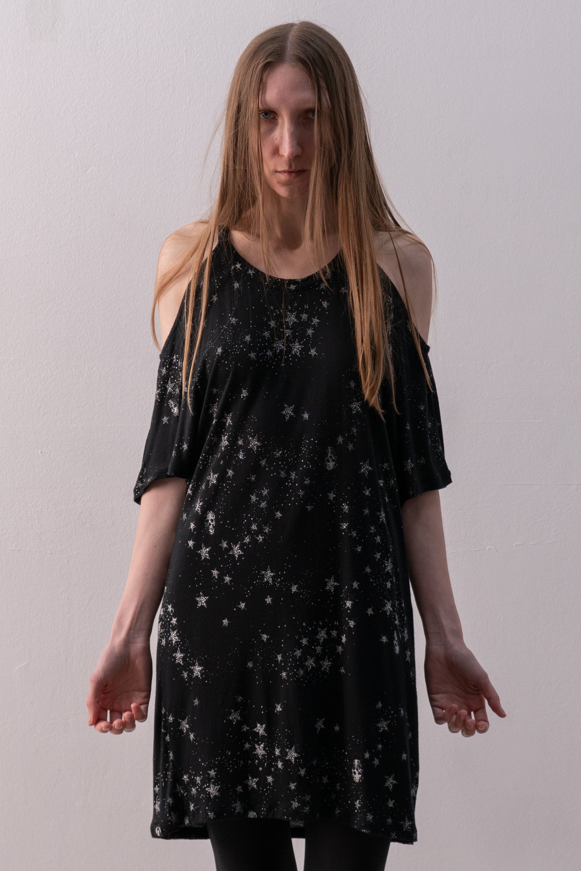 hysteric glamour skulls & stars dress