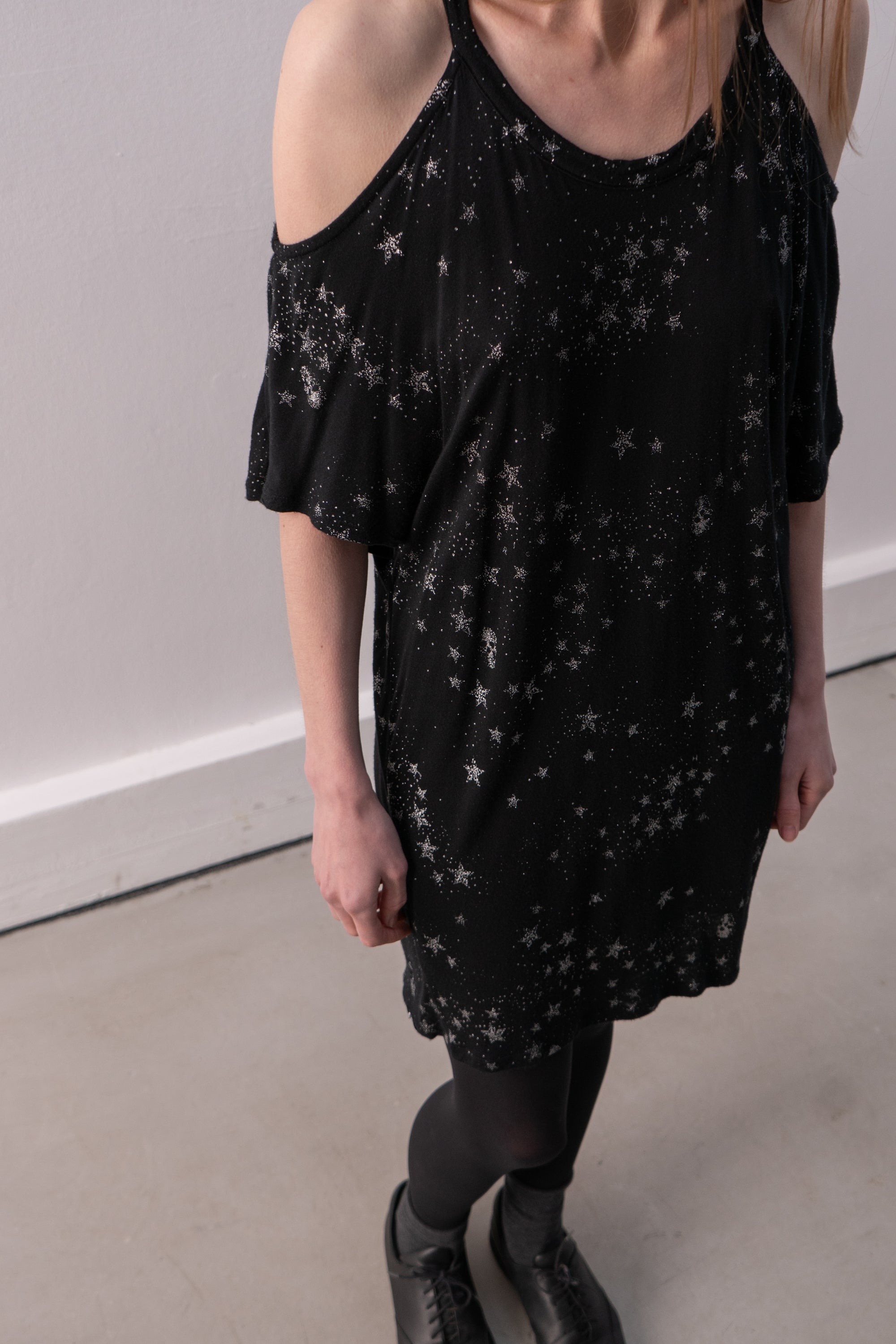 hysteric glamour skulls & stars dress
