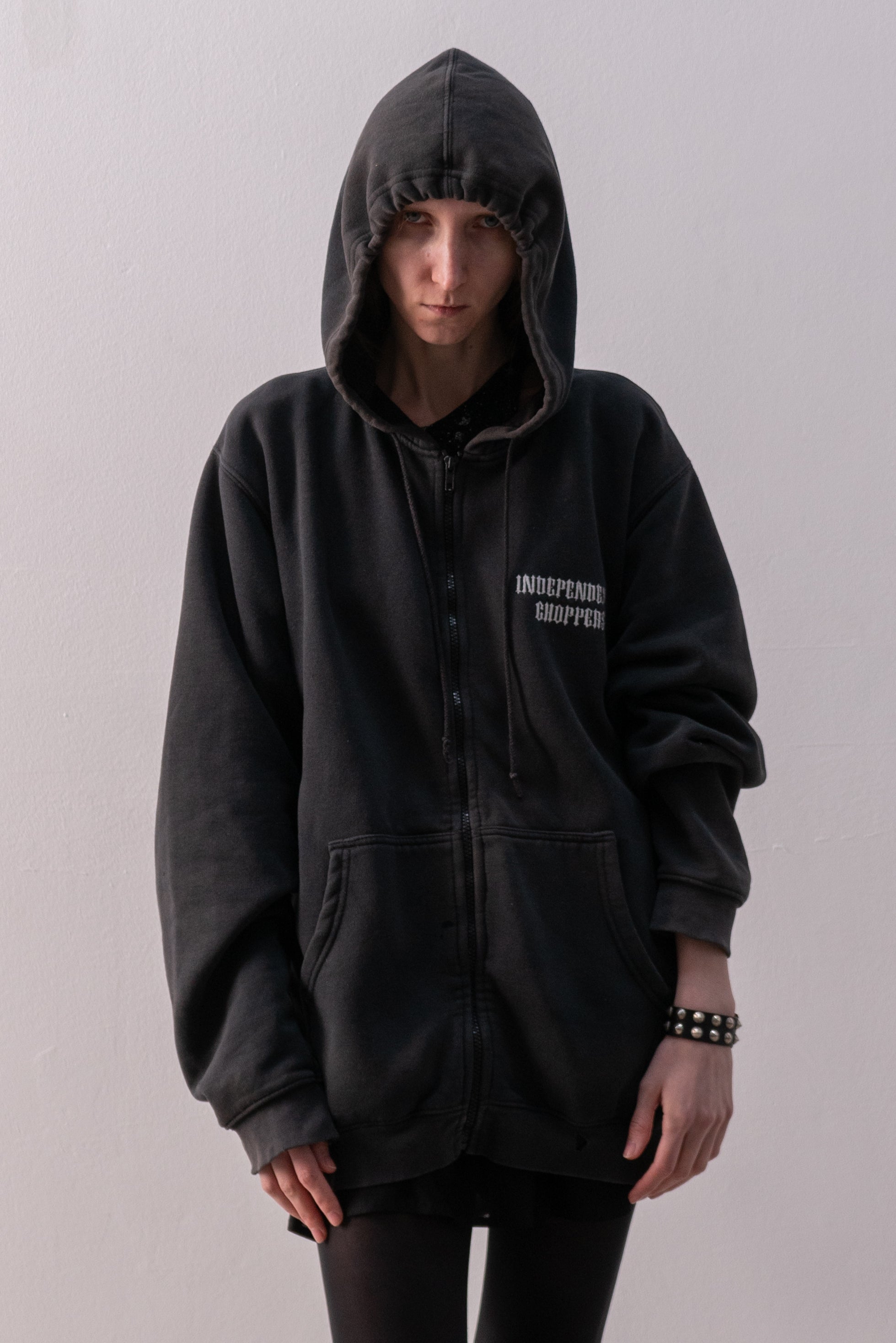 vintage independent choppers hoodie