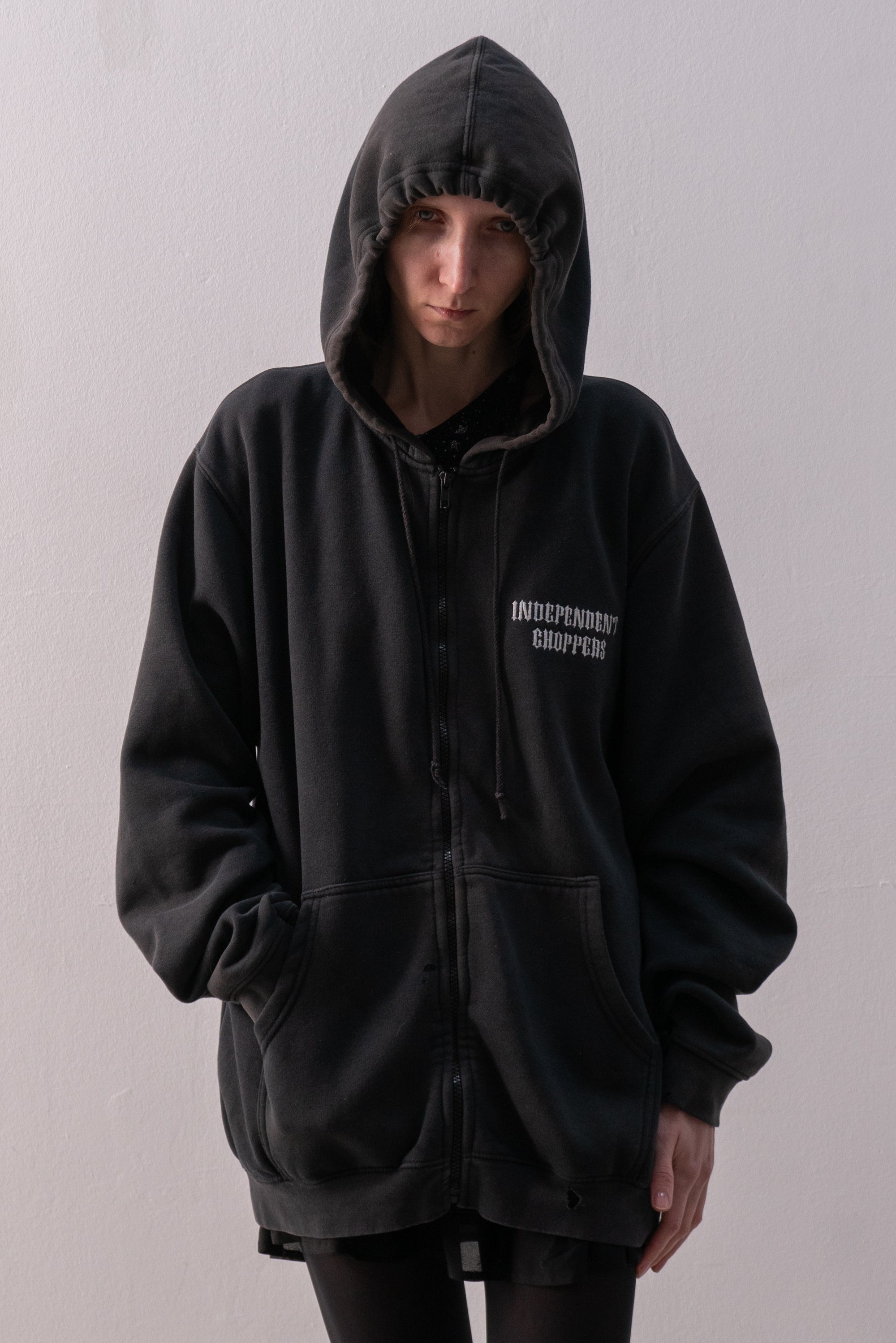 vintage independent choppers hoodie