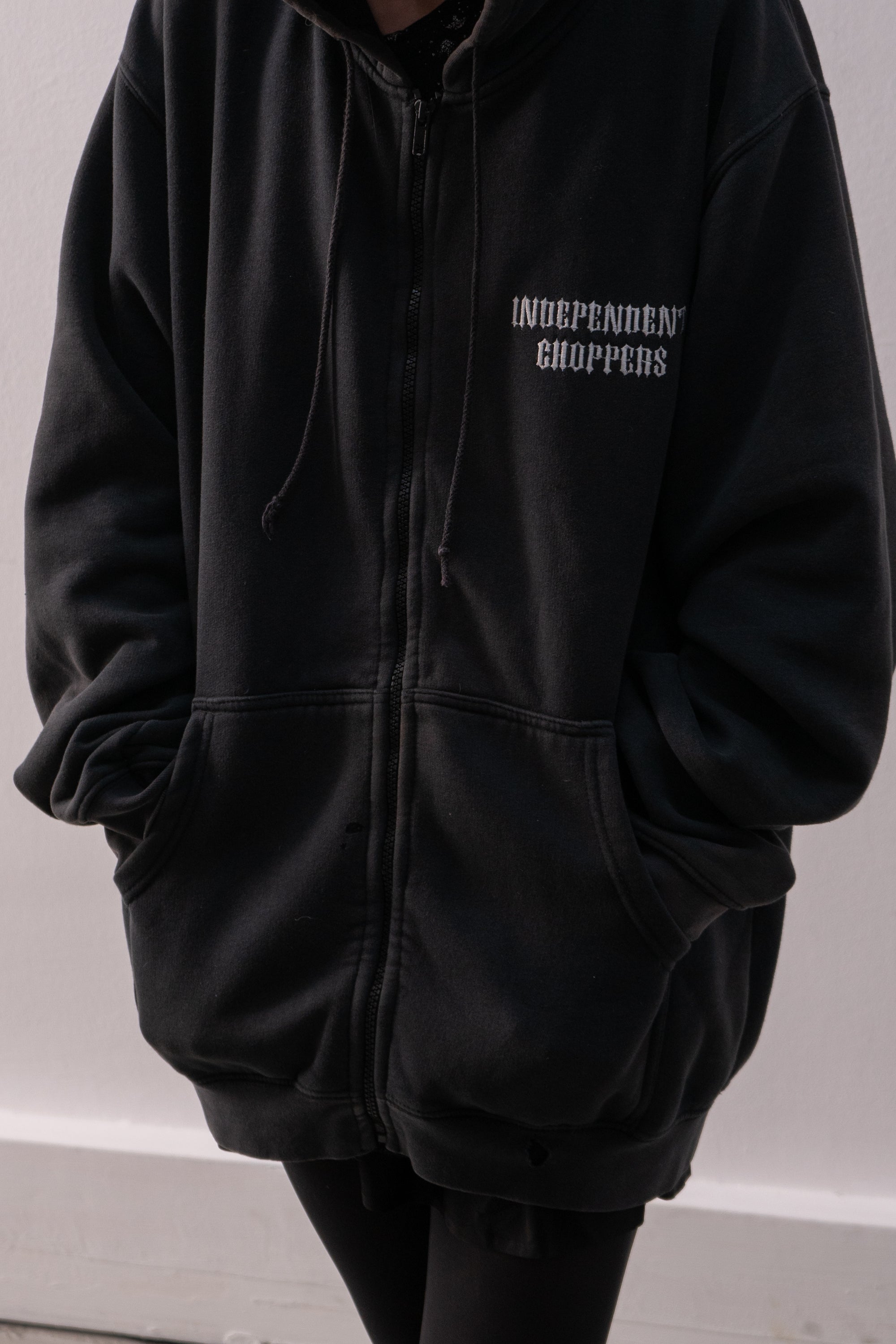 vintage independent choppers hoodie