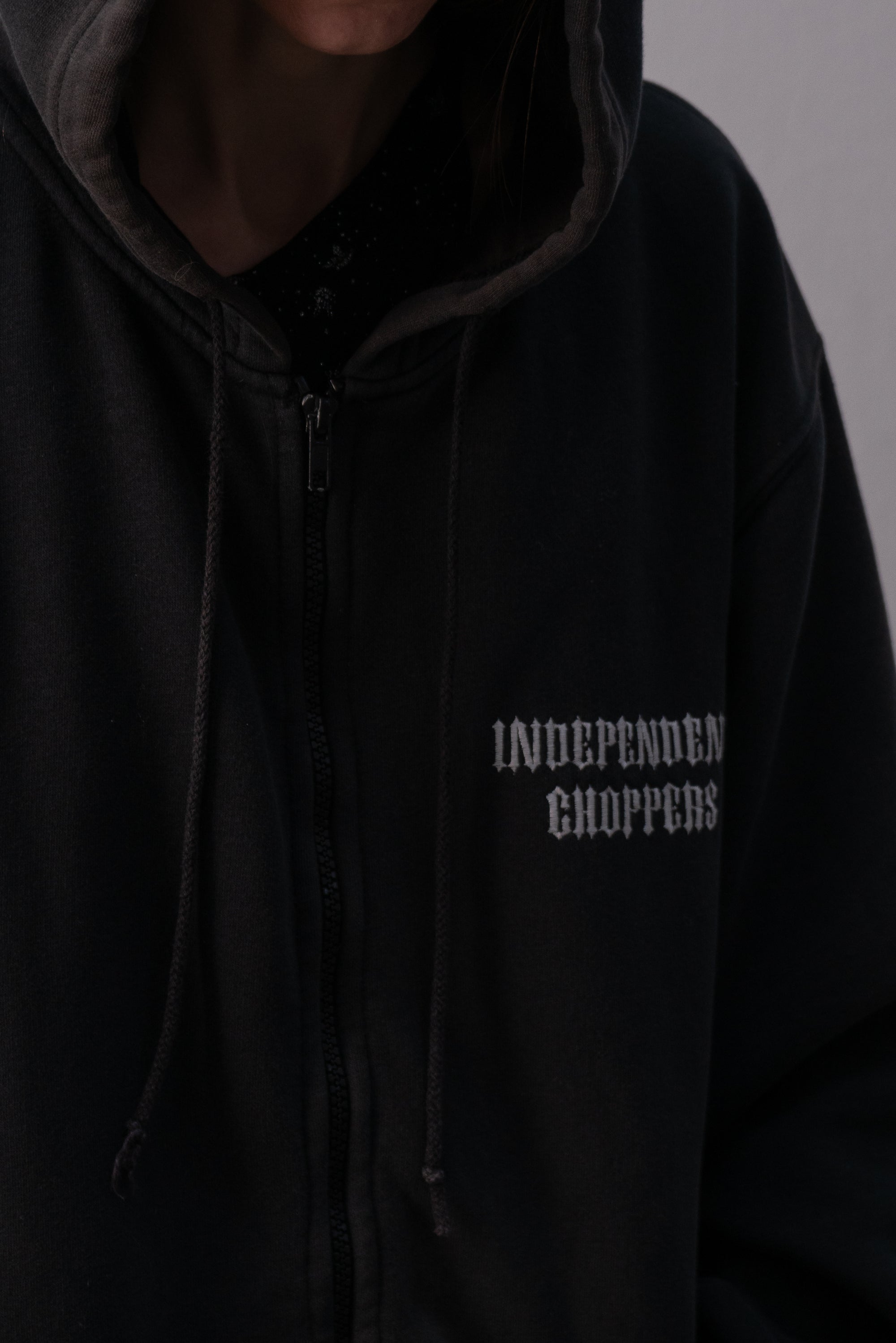vintage independent choppers hoodie