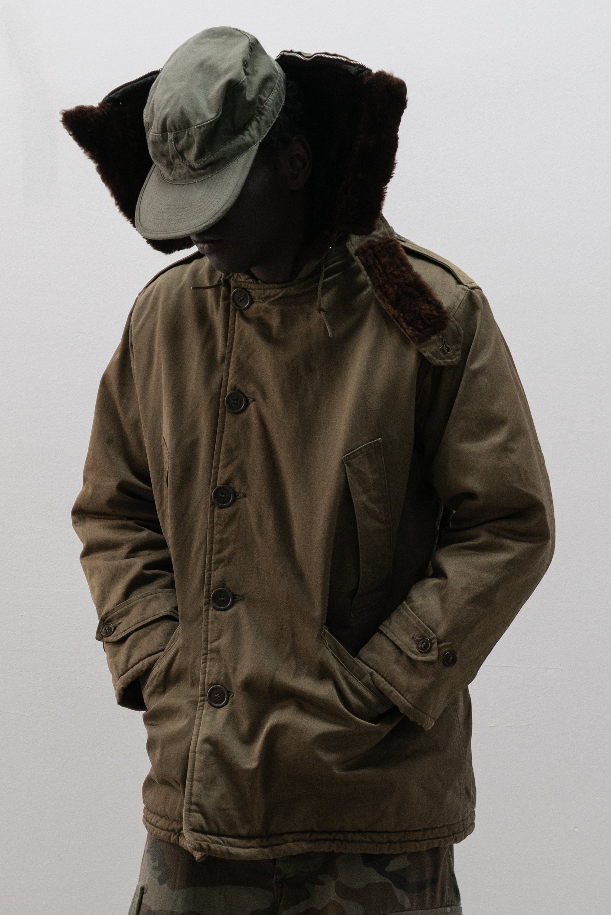 1940s usaf b-9 parka