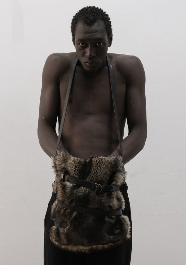 ruffo fur bag