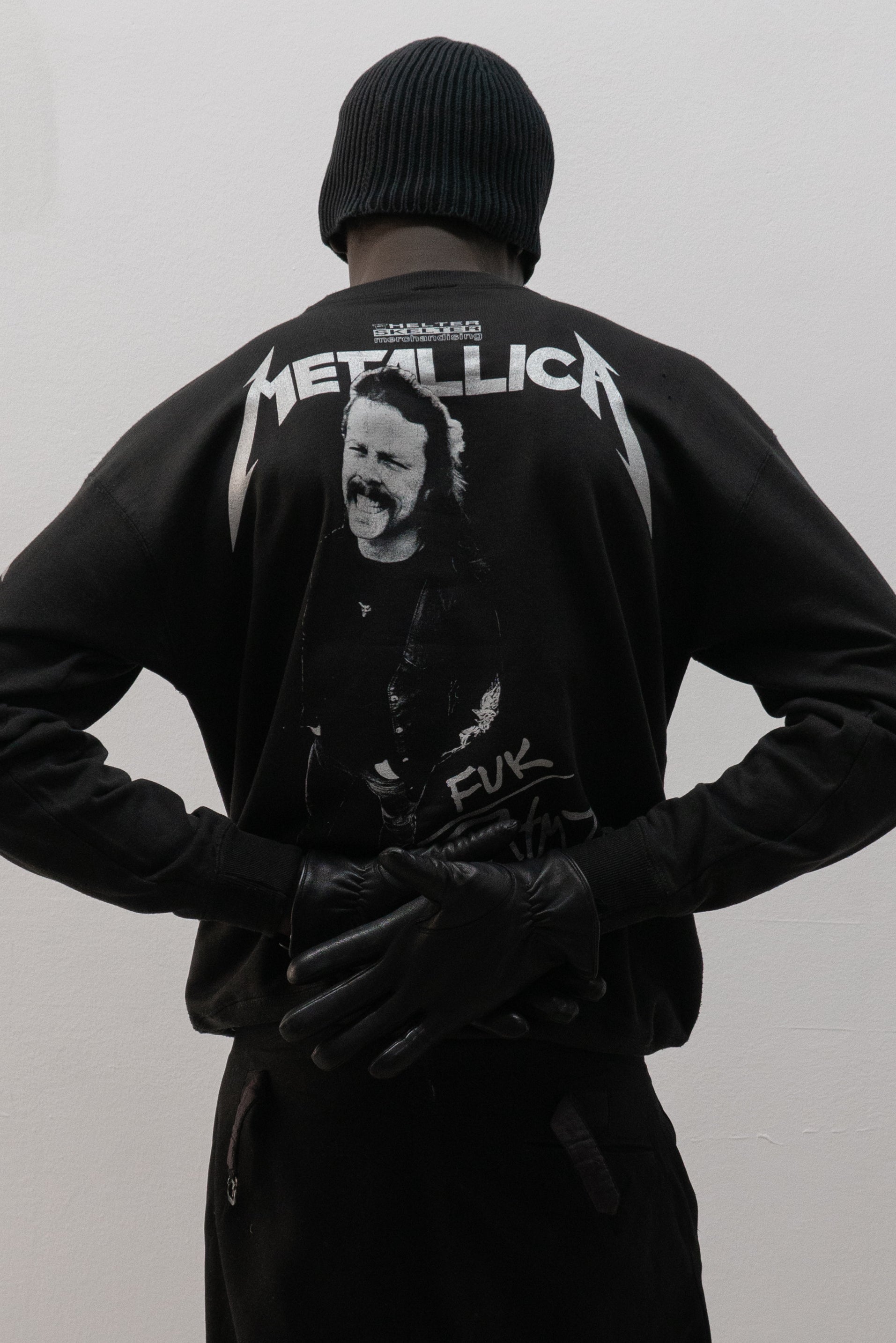 helter skelter metallica sweatshirt