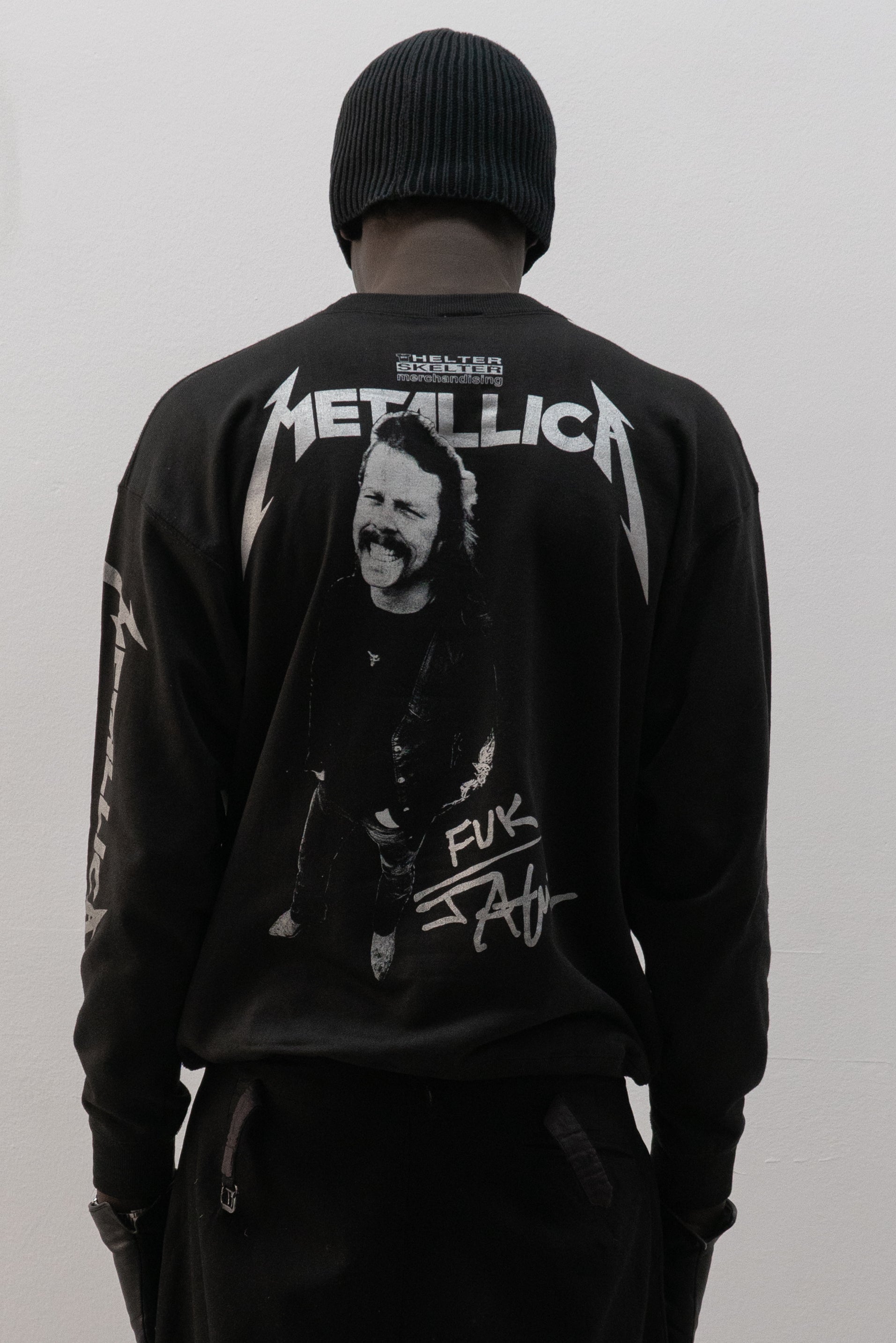 helter skelter metallica sweatshirt