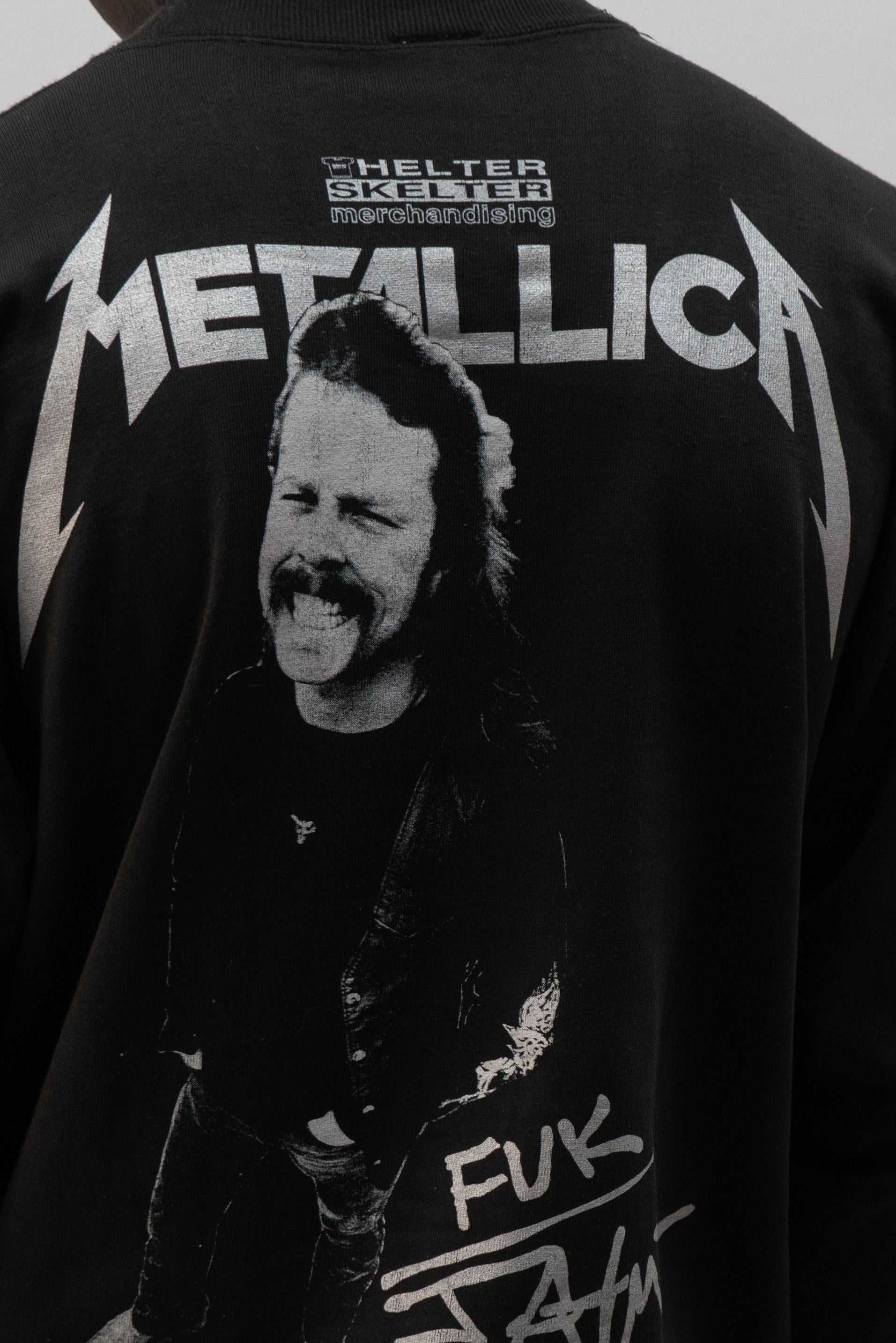 helter skelter metallica sweatshirt
