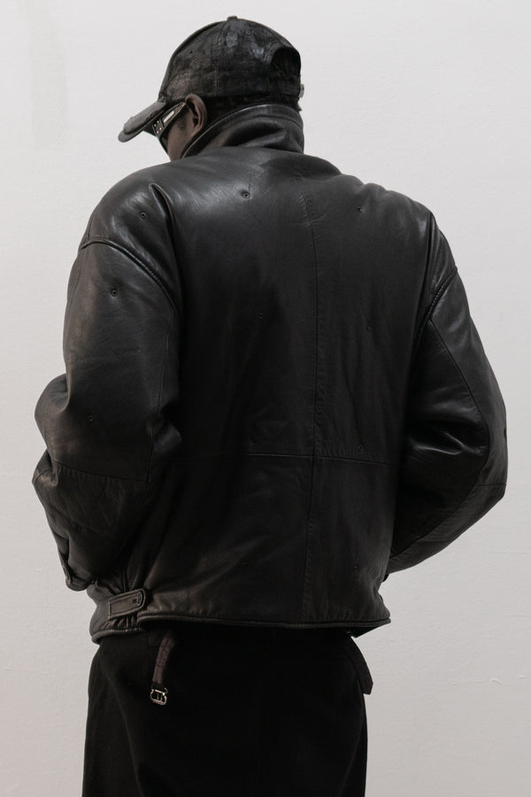 la matta quilted leather jacket