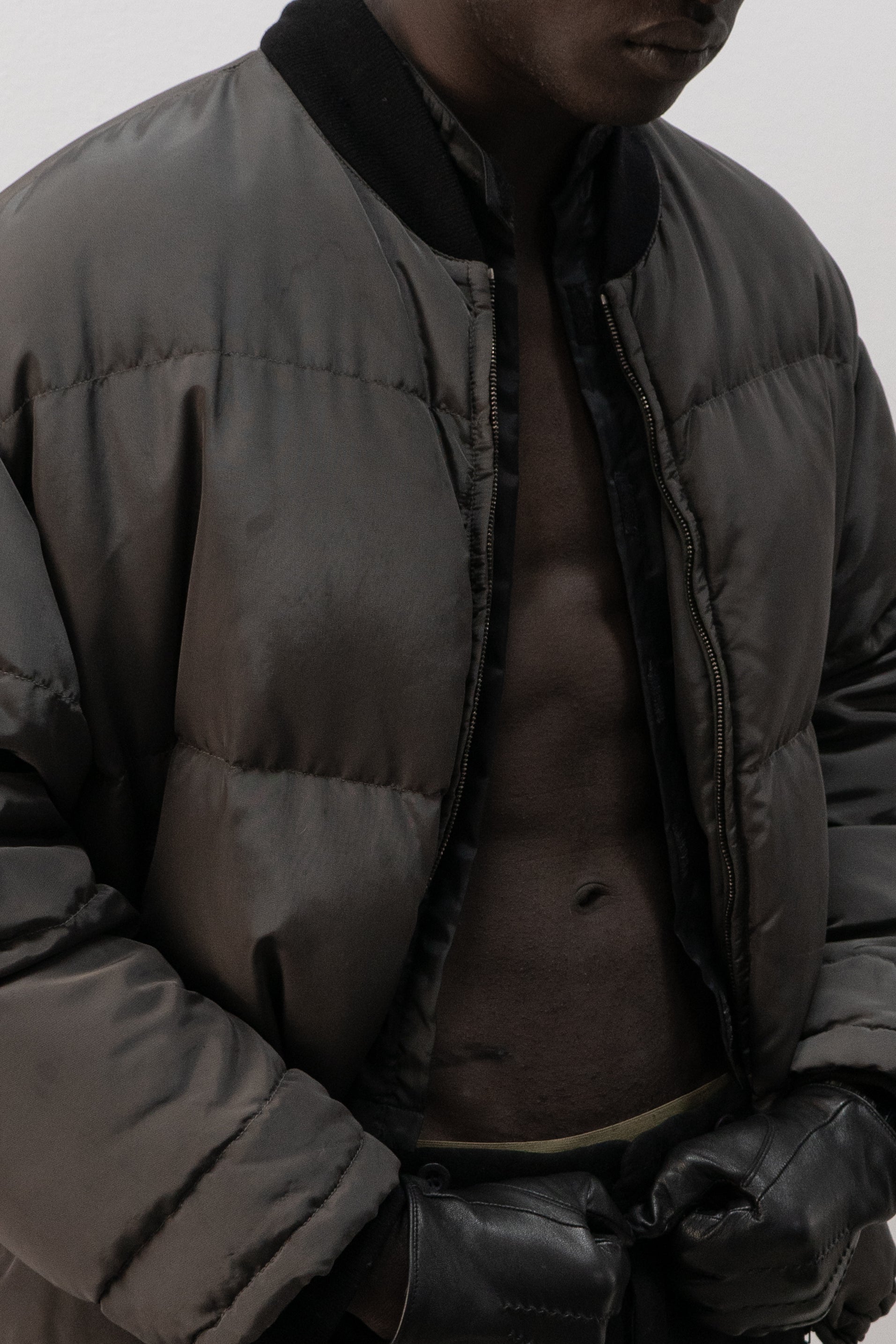 donna karan puffer jacket