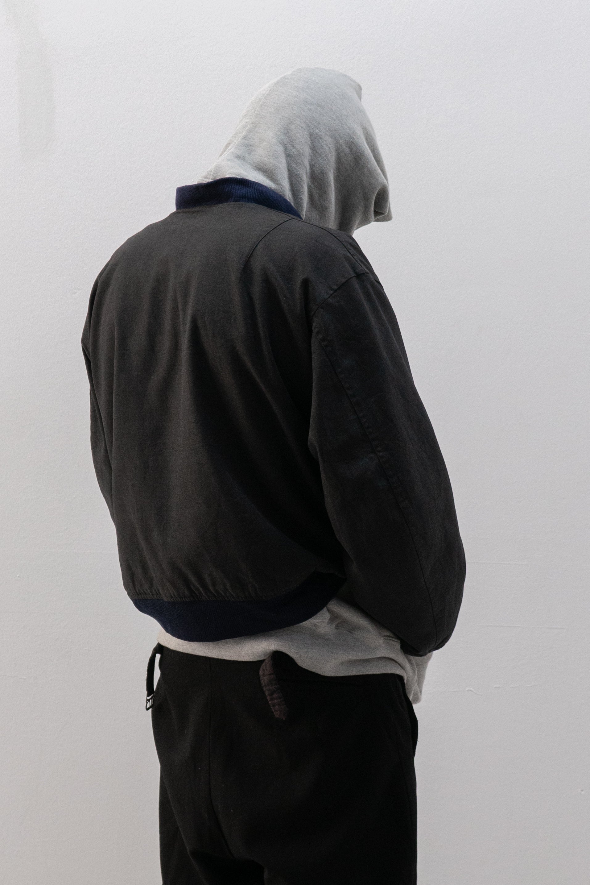 1980s wilker industries cotton shell bomber jacket