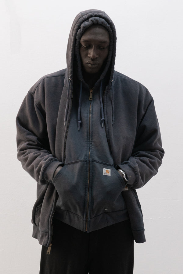 carhartt mesh lined zip up jacket