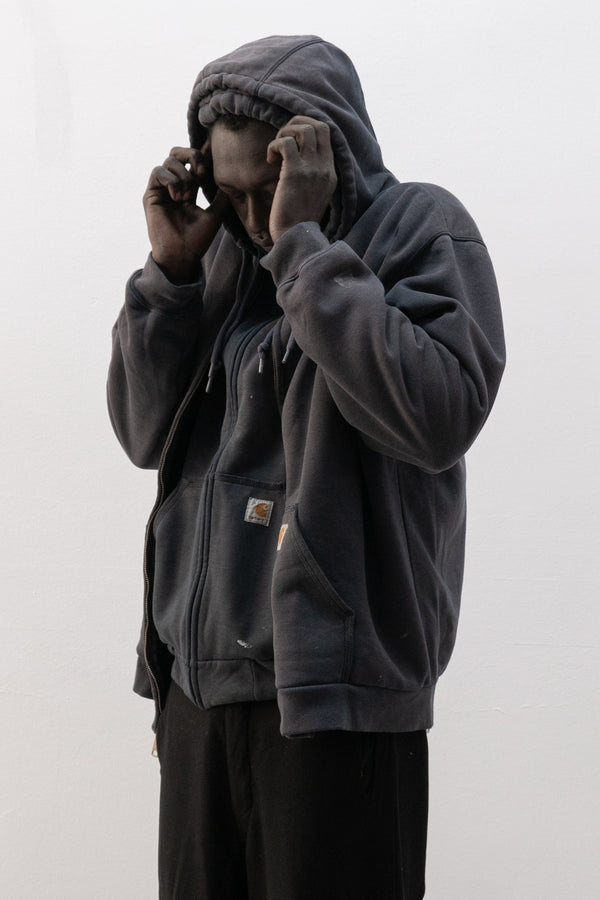 carhartt mesh lined zip up jacket
