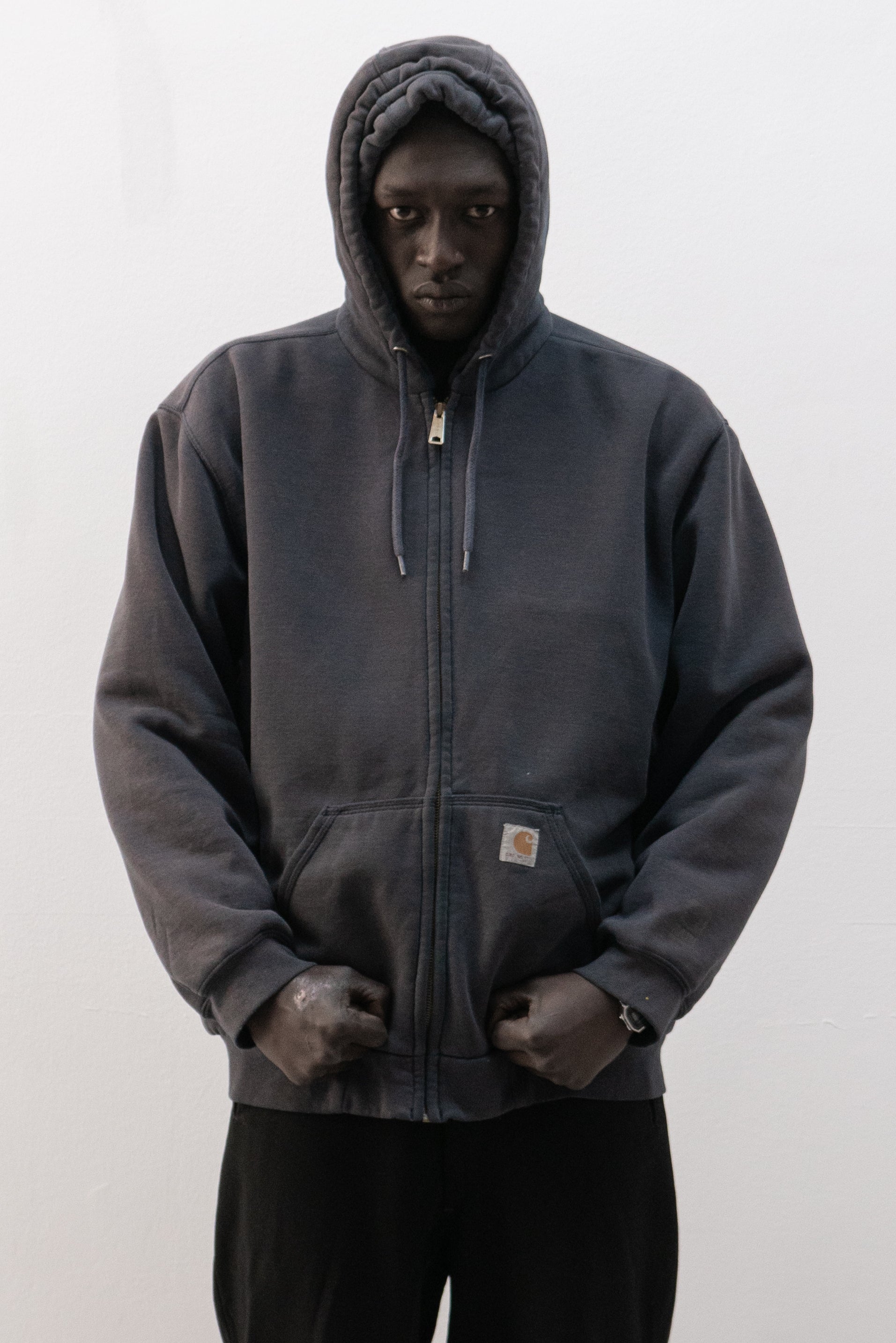 carhartt mesh lined zip up jacket
