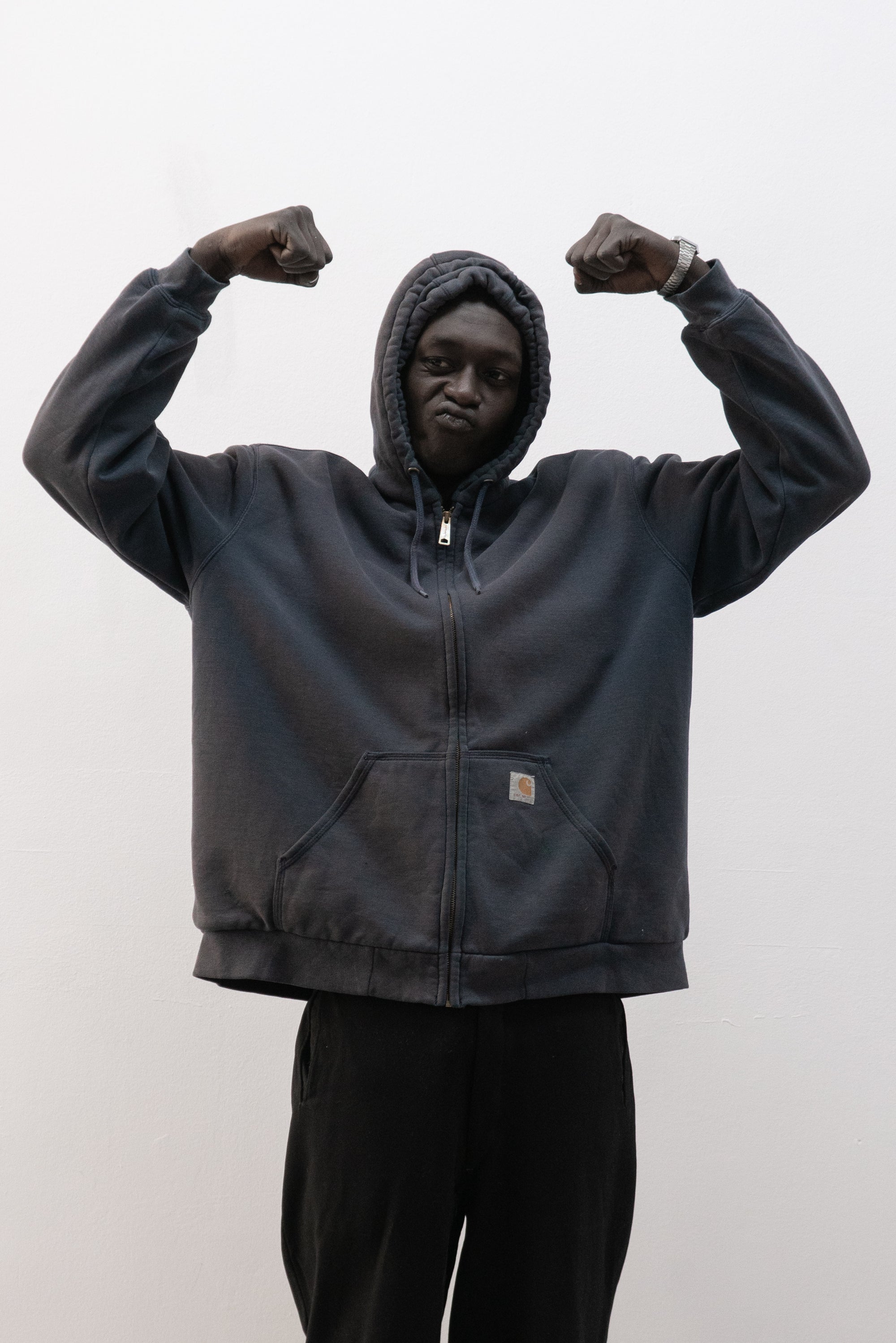 carhartt mesh lined zip up jacket