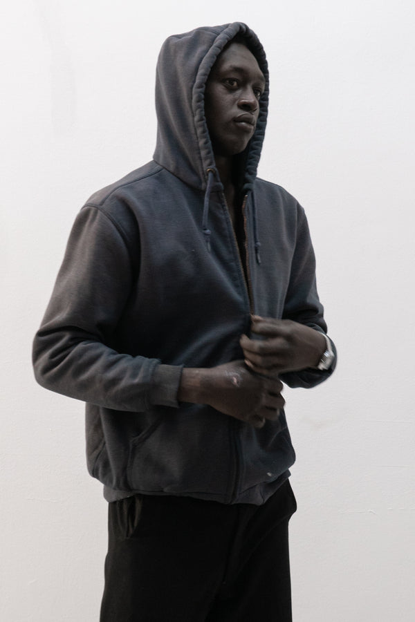 carhartt mesh lined zip up hoodie