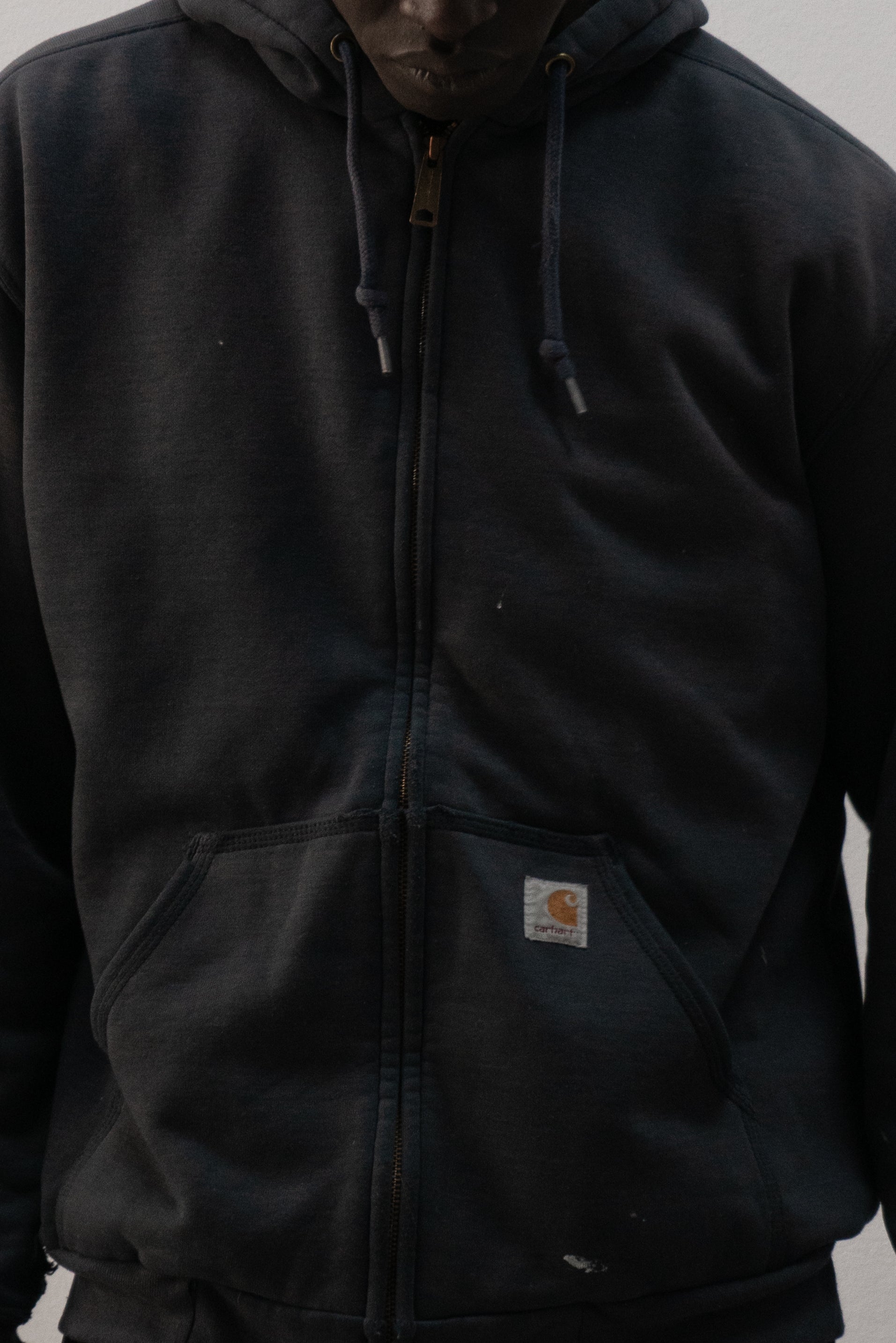 carhartt mesh lined zip up hoodie