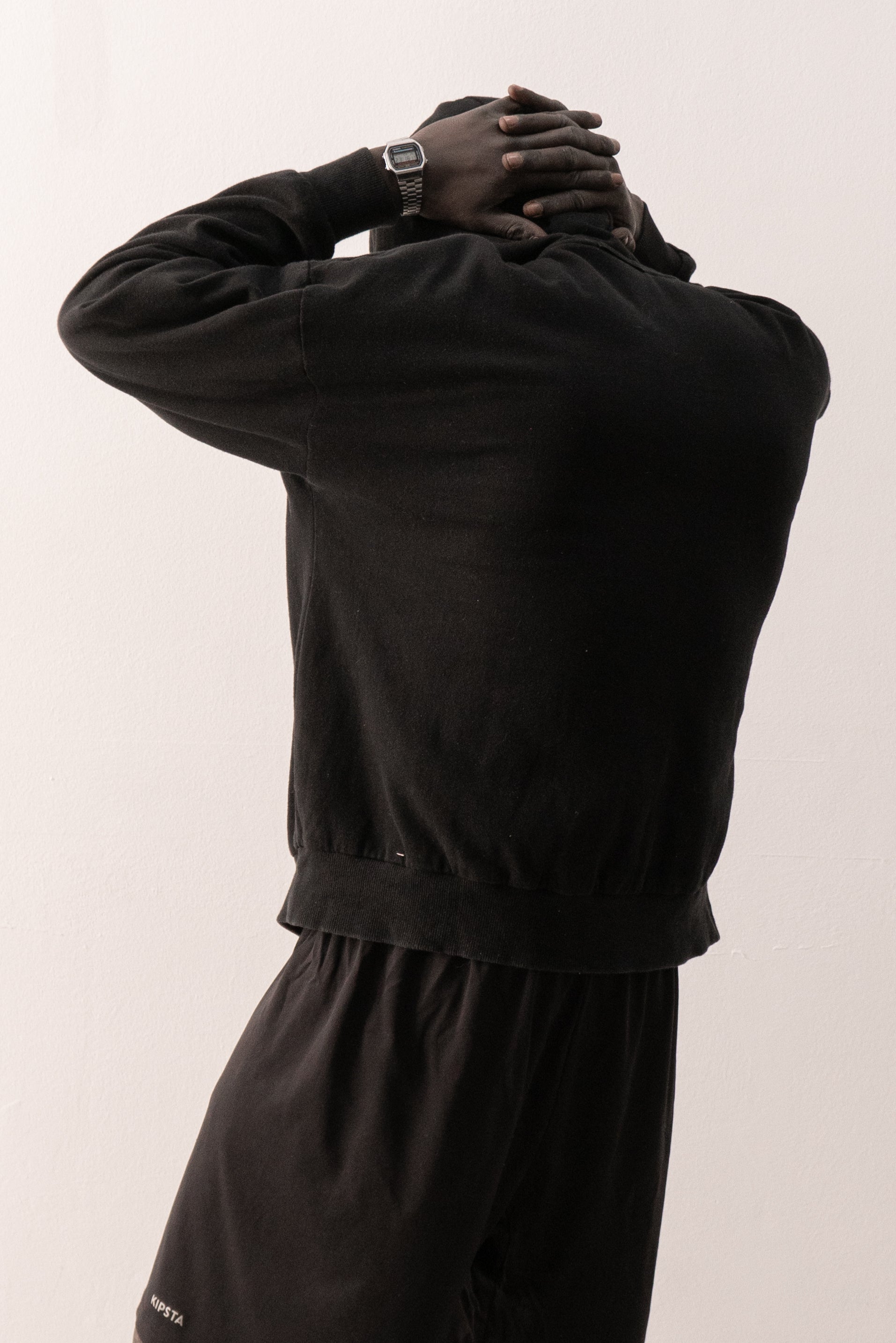 dickies thermal zip up sweatshirt