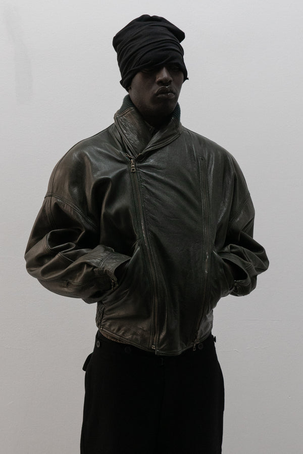 gianni versace leather jacket