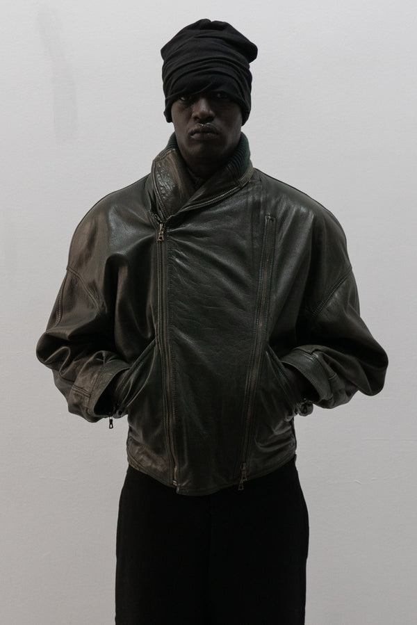 gianni versace leather jacket