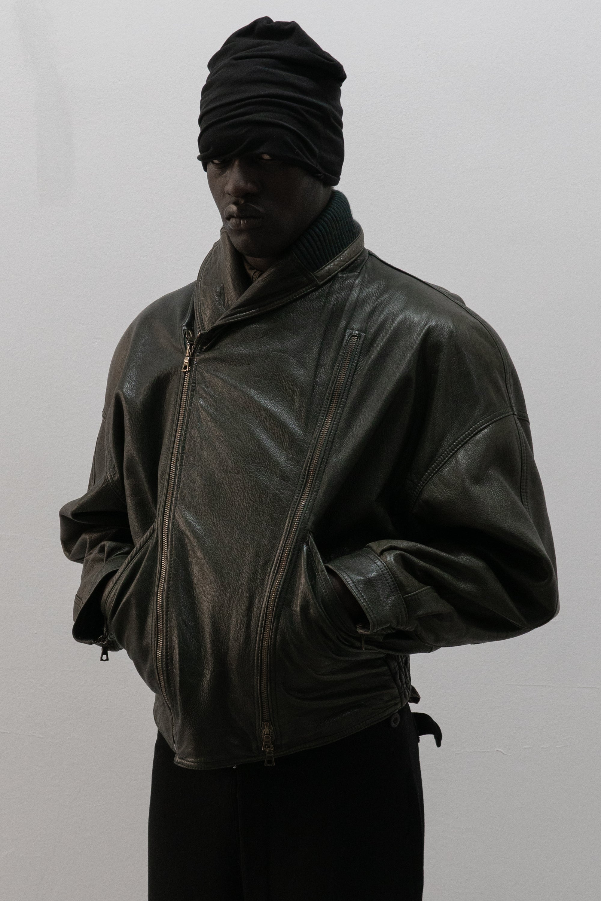 gianni versace leather jacket