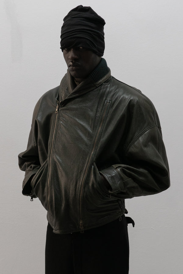gianni versace leather jacket