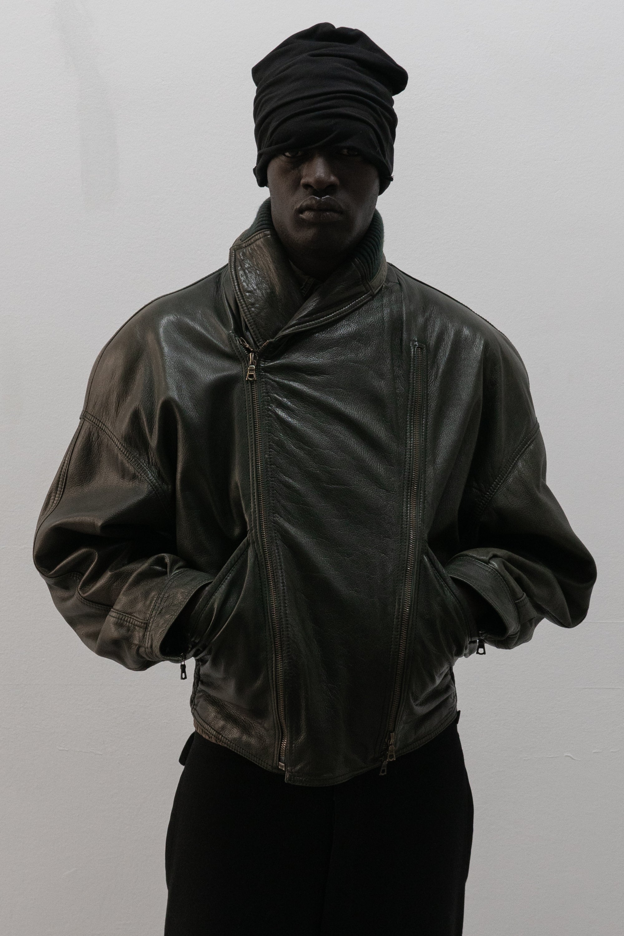 gianni versace leather jacket