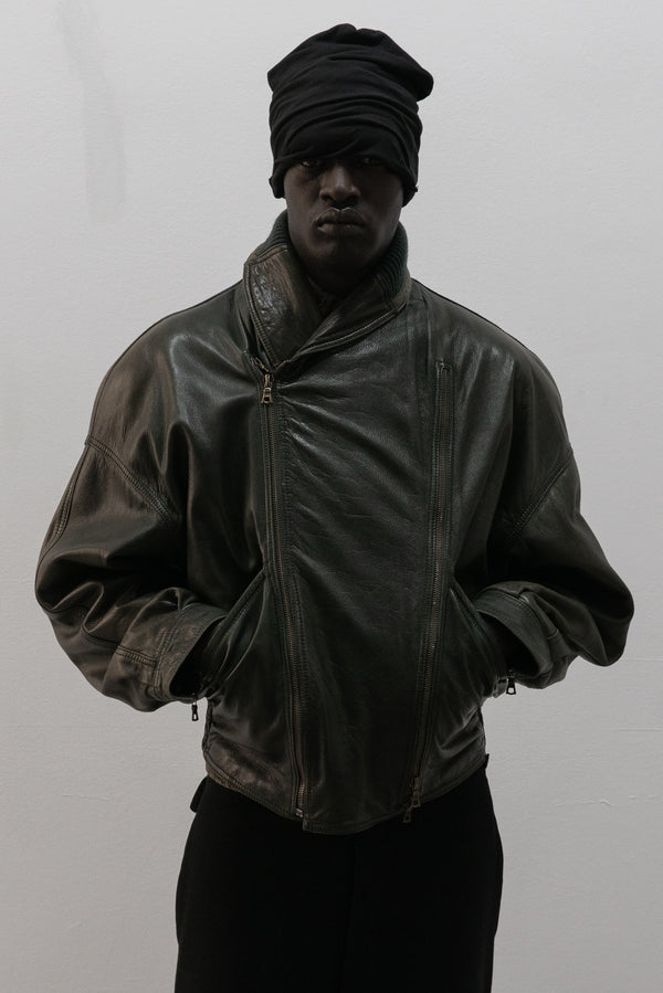 gianni versace leather jacket