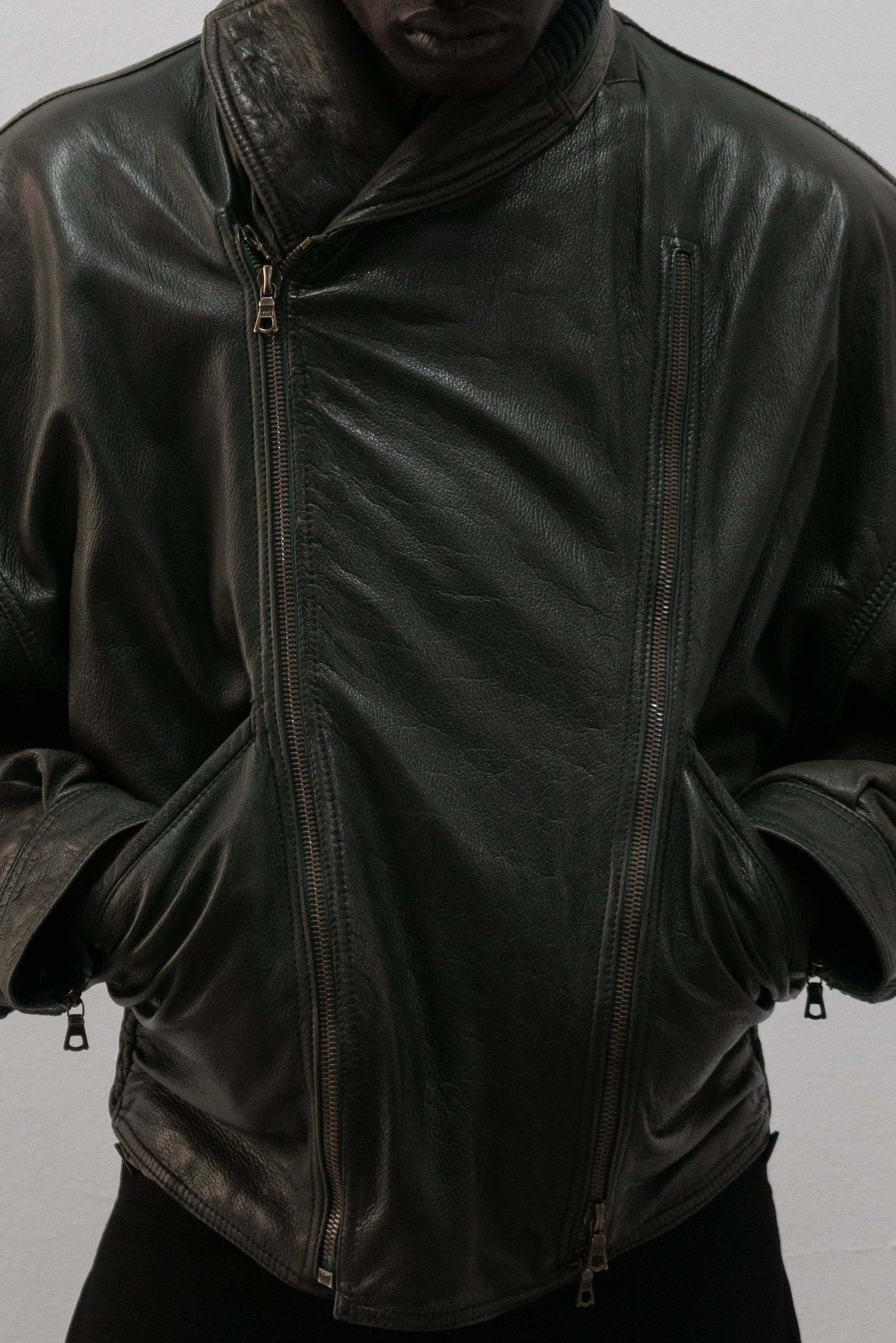 gianni versace leather jacket