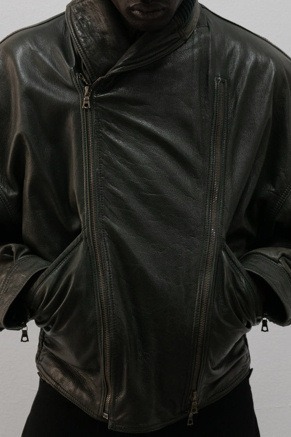 gianni versace leather jacket