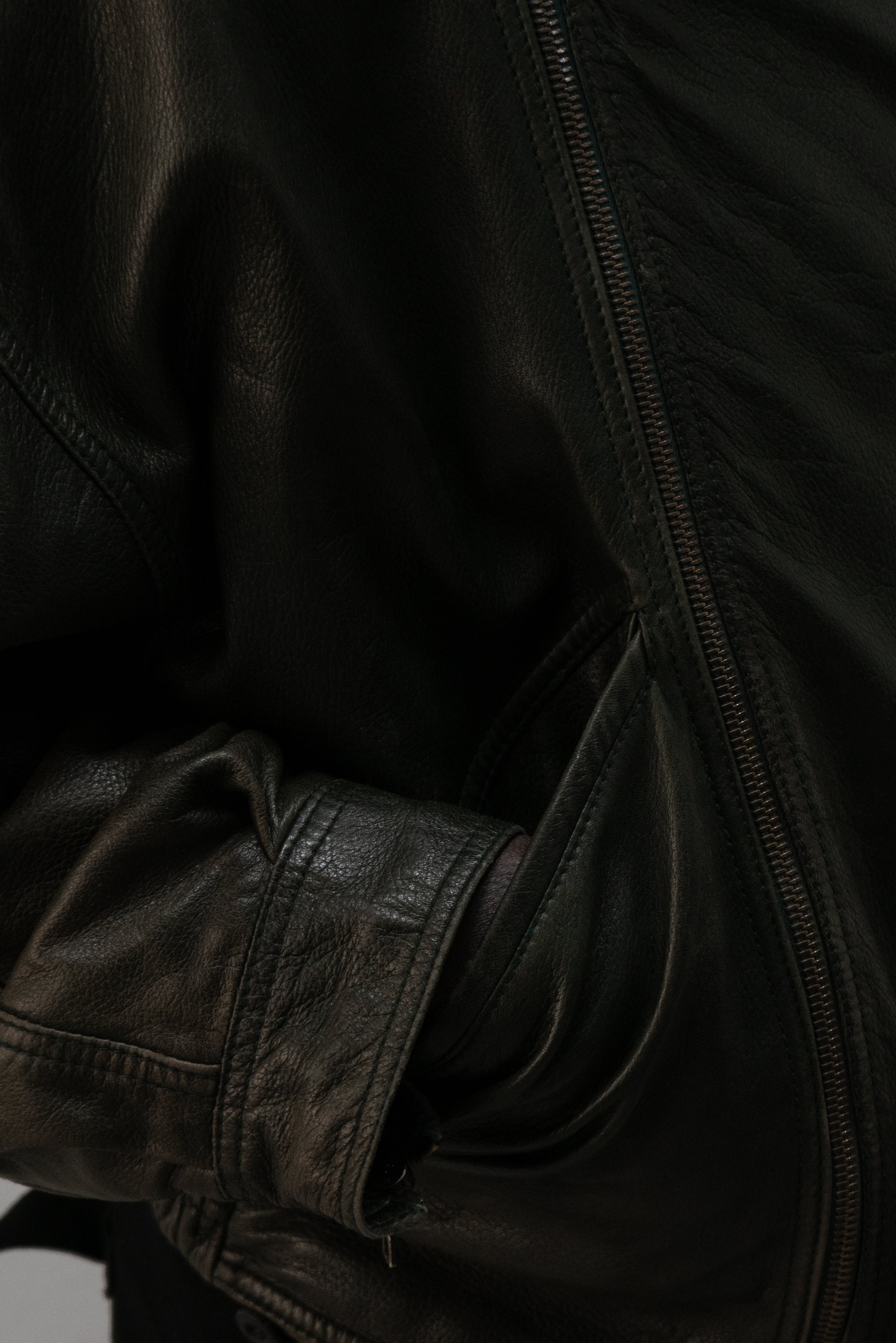 gianni versace leather jacket