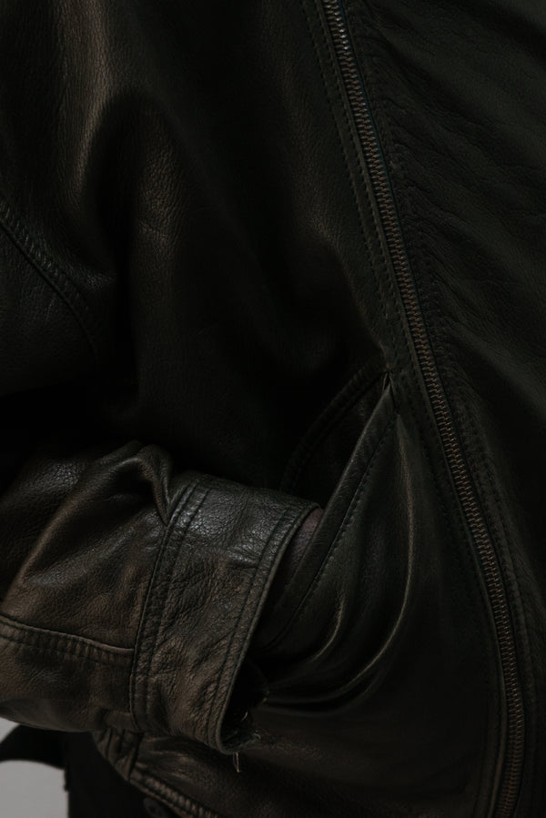 gianni versace leather jacket