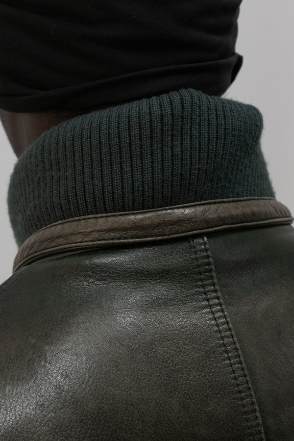 gianni versace leather jacket
