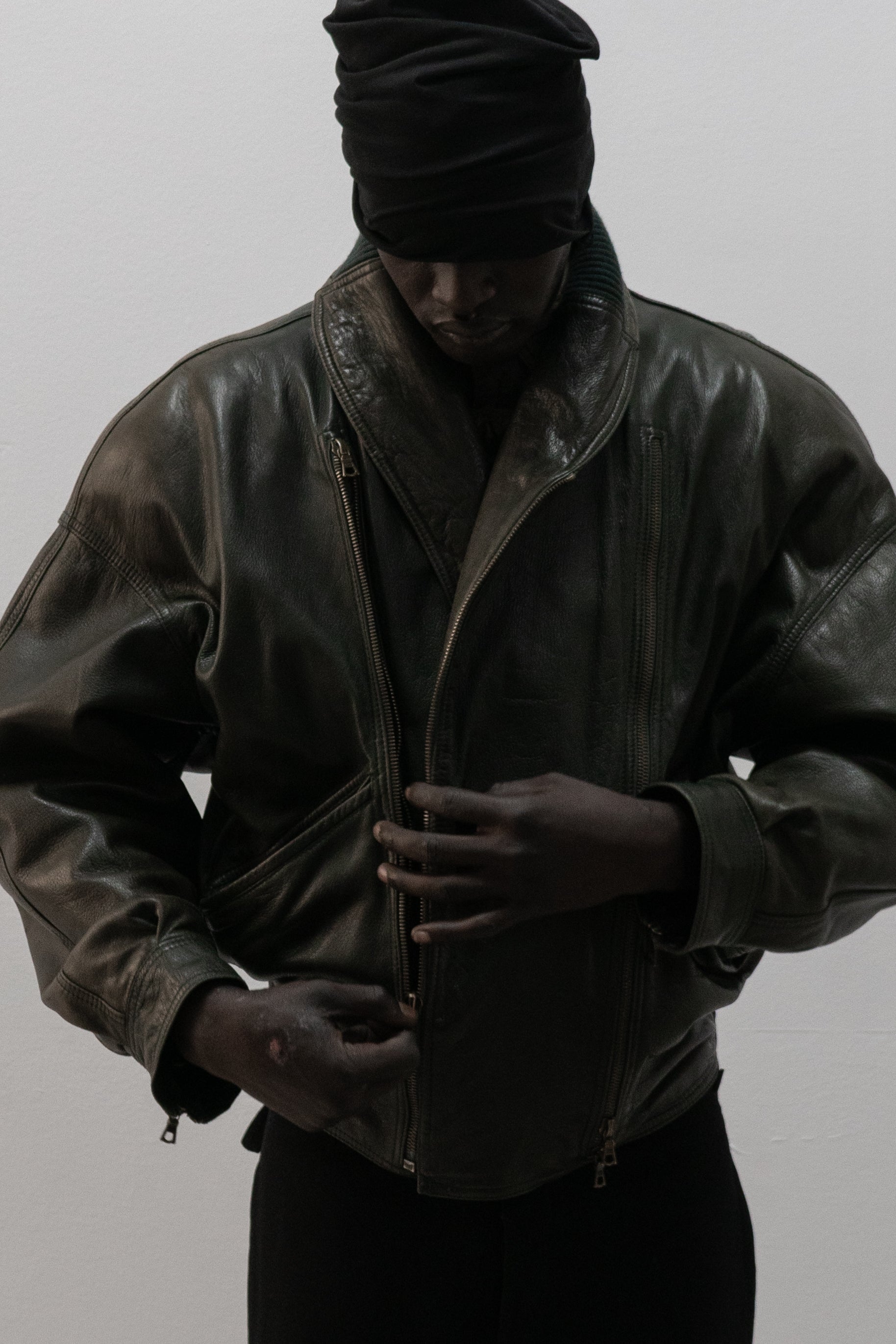 gianni versace leather jacket