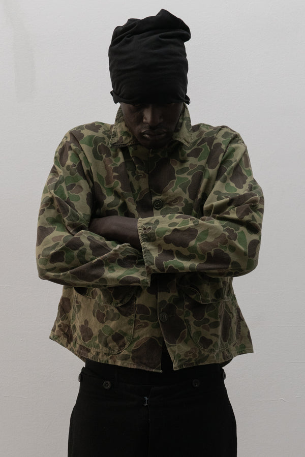 1940s duck hunting camo jacket