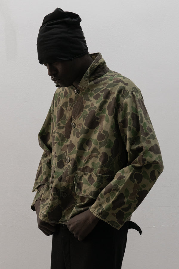 1940s duck hunting camo jacket