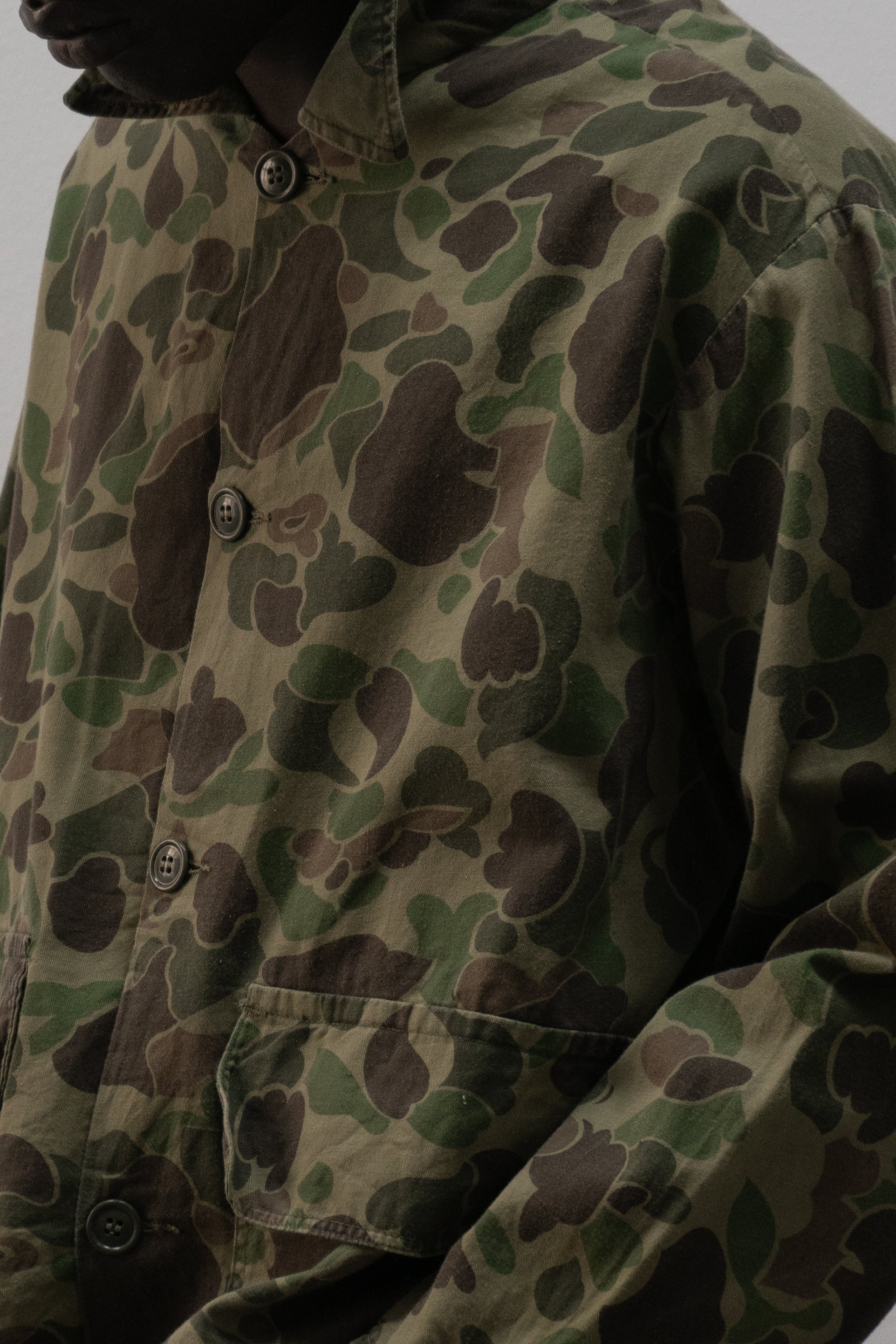 1940s duck hunting camo jacket