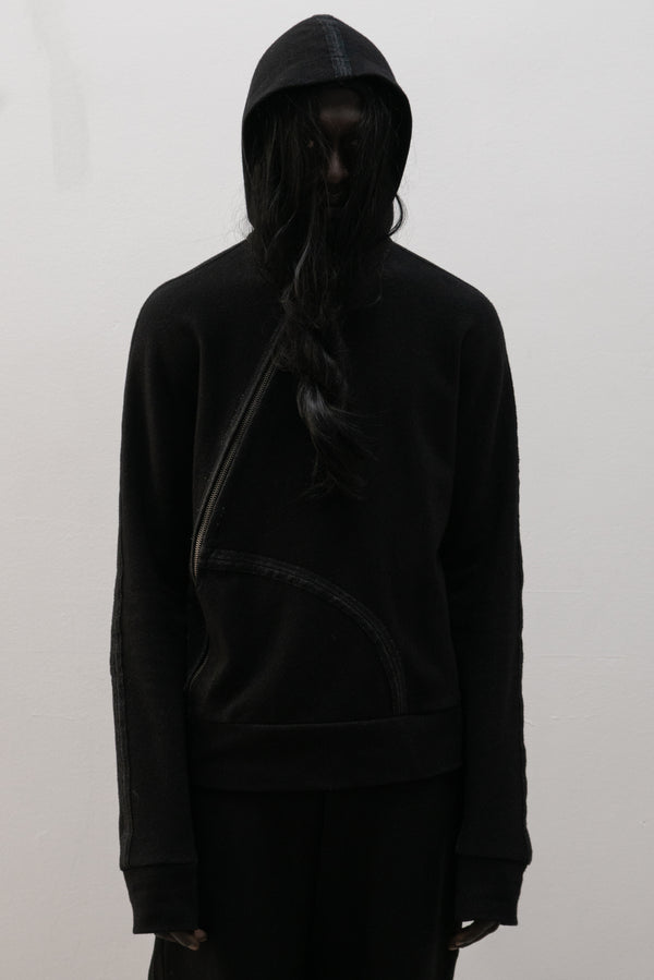 italian designer zip up jumper