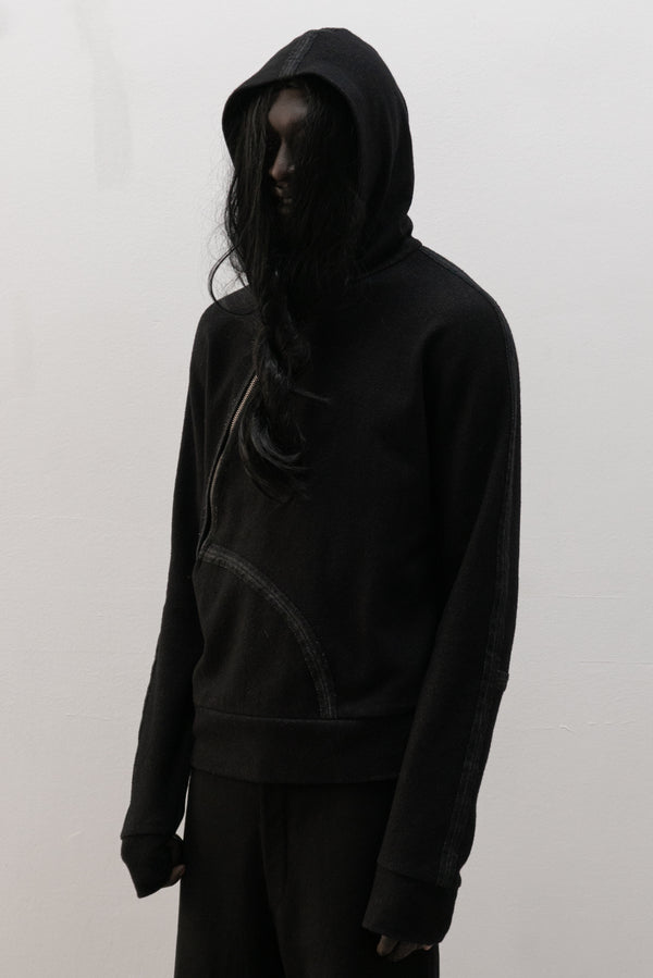 italian designer zip up jumper