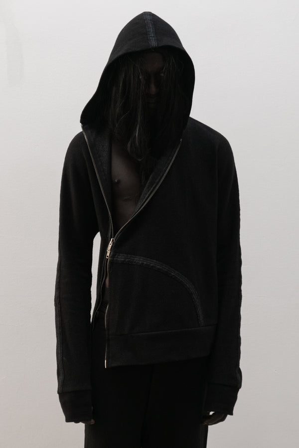 italian designer zip up jumper
