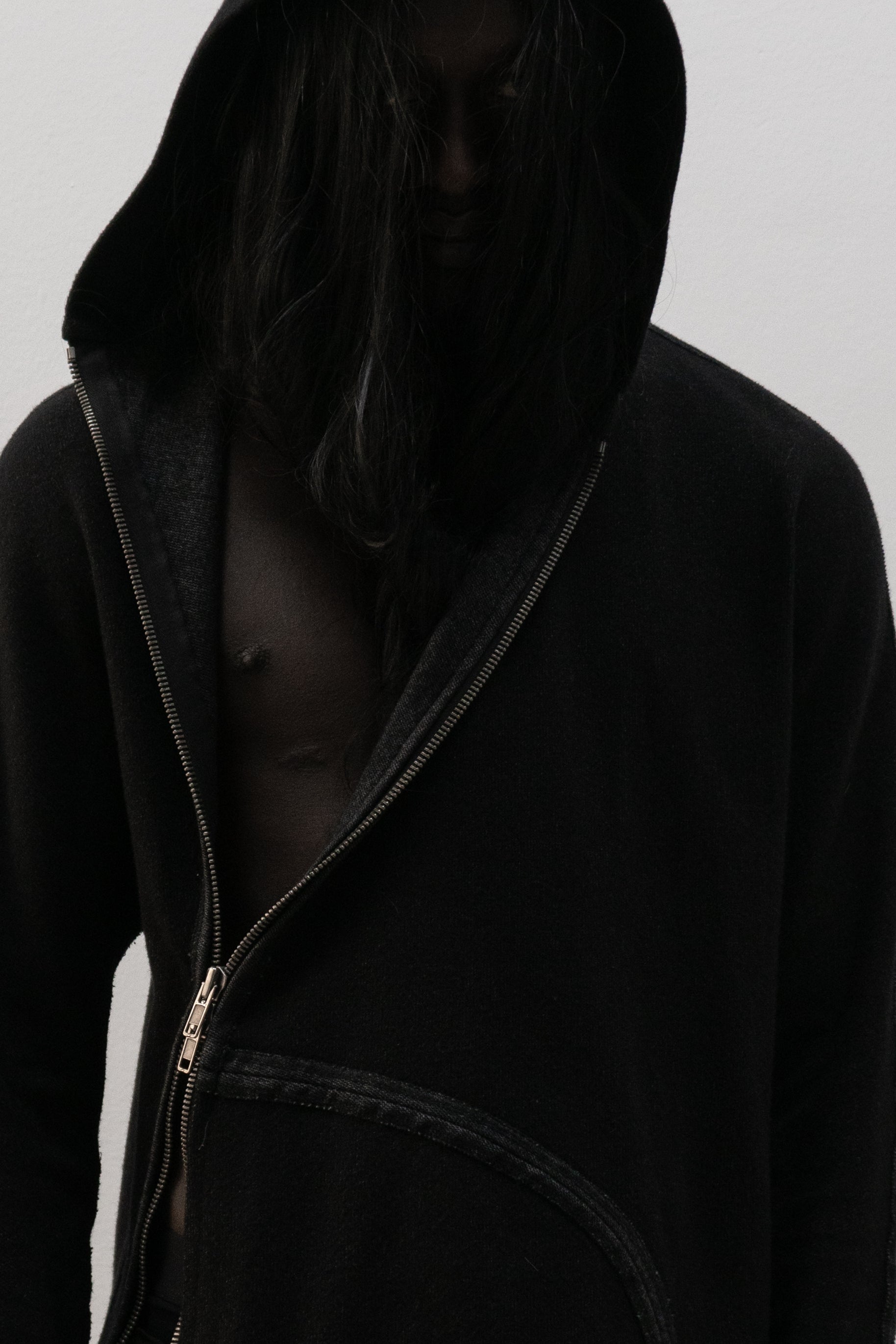 italian designer zip up jumper