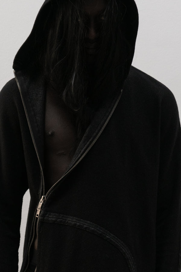 italian designer zip up jumper