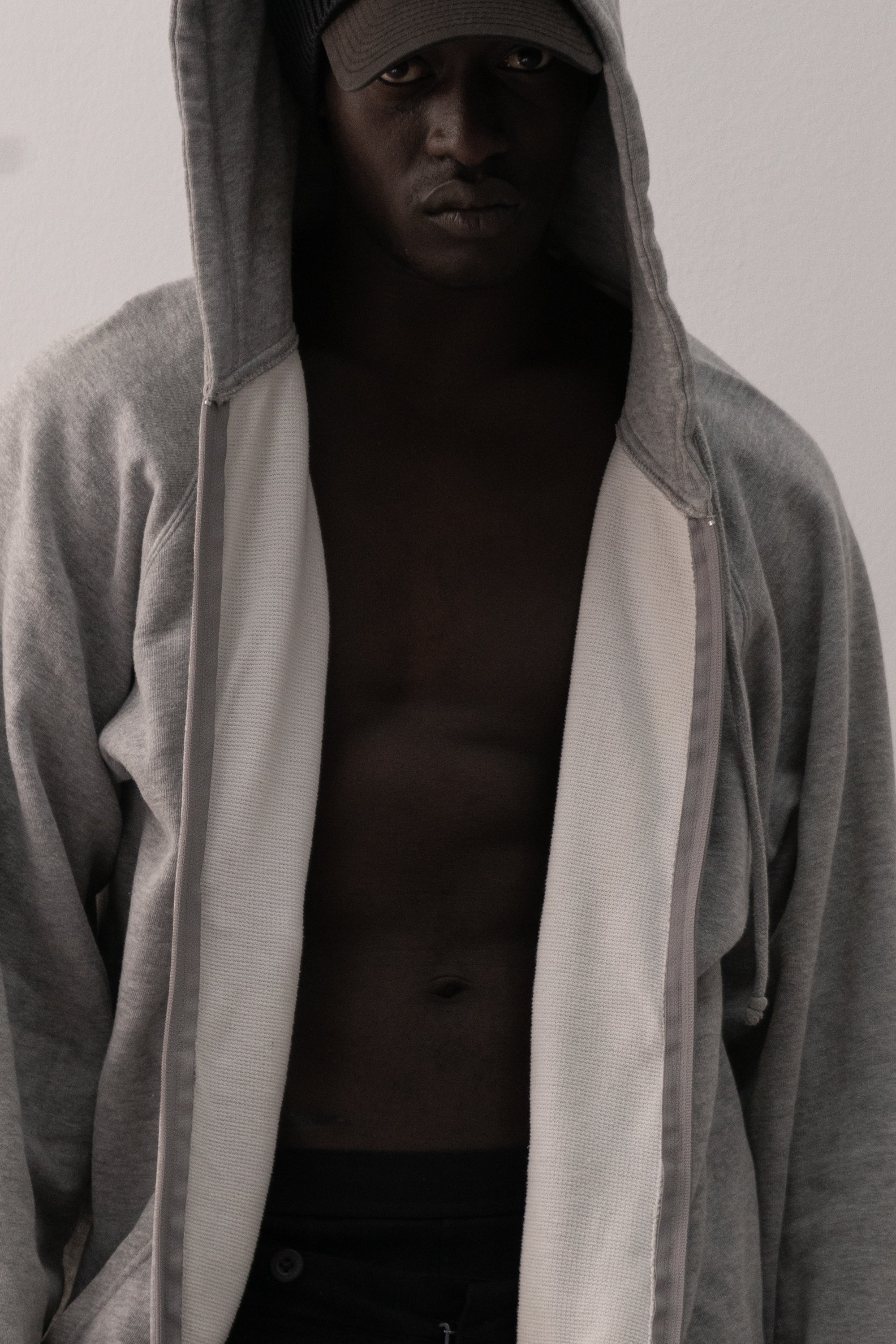 1990s us thermal lined hoodie